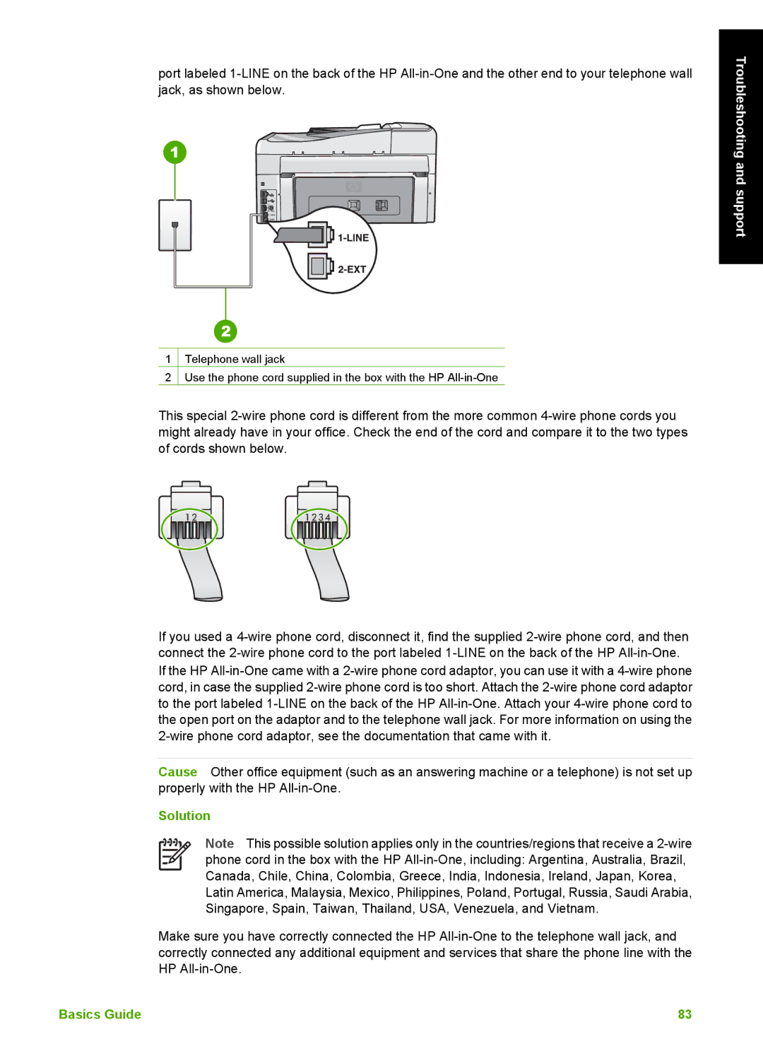 HP C6180, C6150 manual Troubleshooting and support 