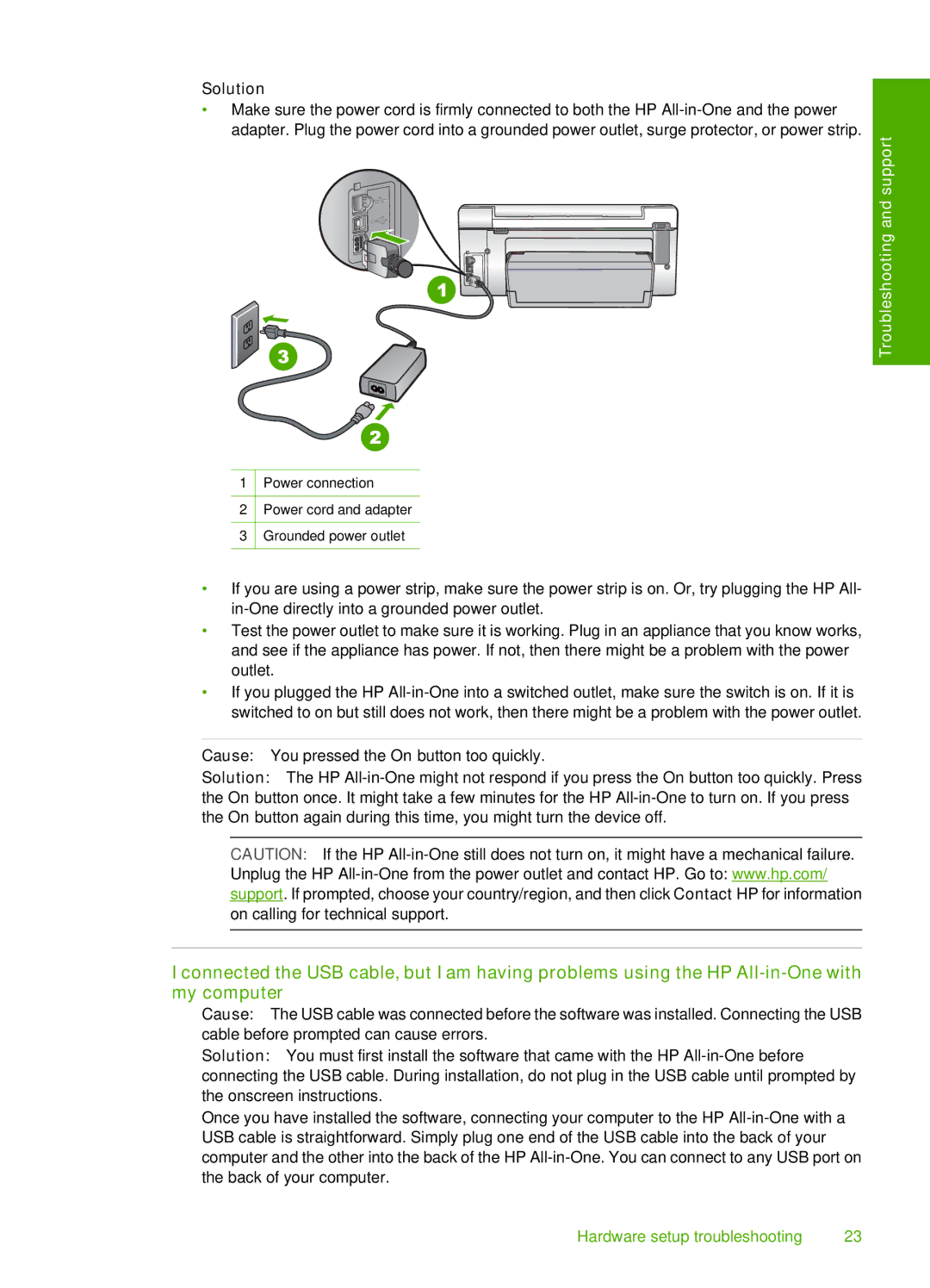 HP C6250, C6280 manual Solution 