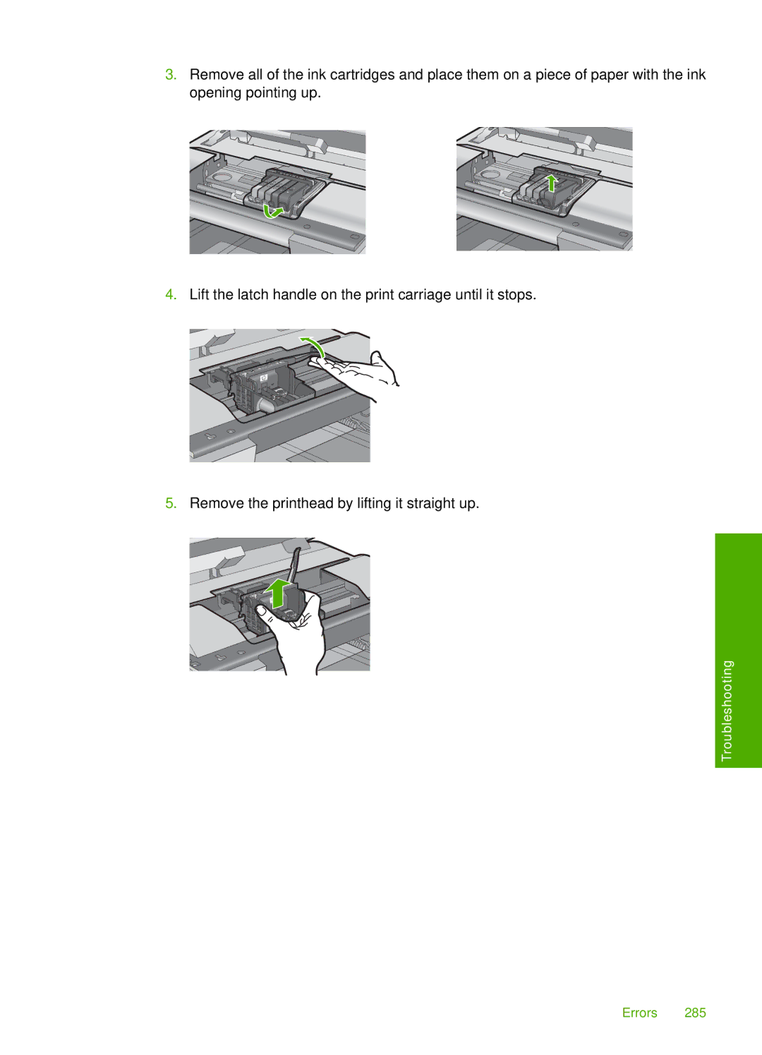 HP C6380, C6340 manual Troubleshooting 