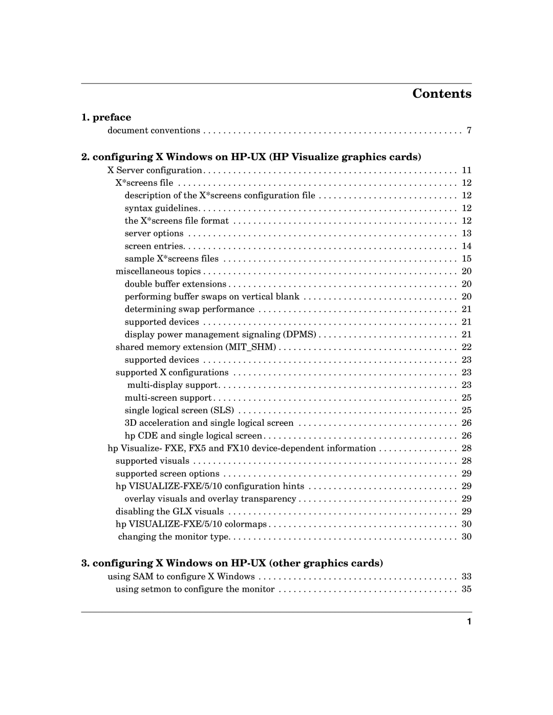 HP c8000 manual Contents 