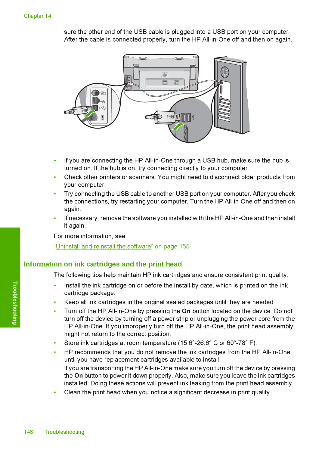 HP L2526A, C8100 manual Information on ink cartridges and the print head 