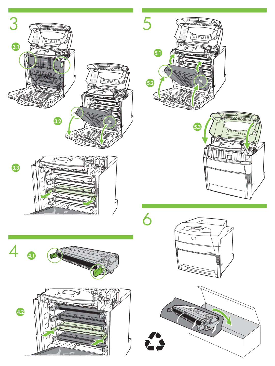 HP C9732A, C9730A, C9733A manual 