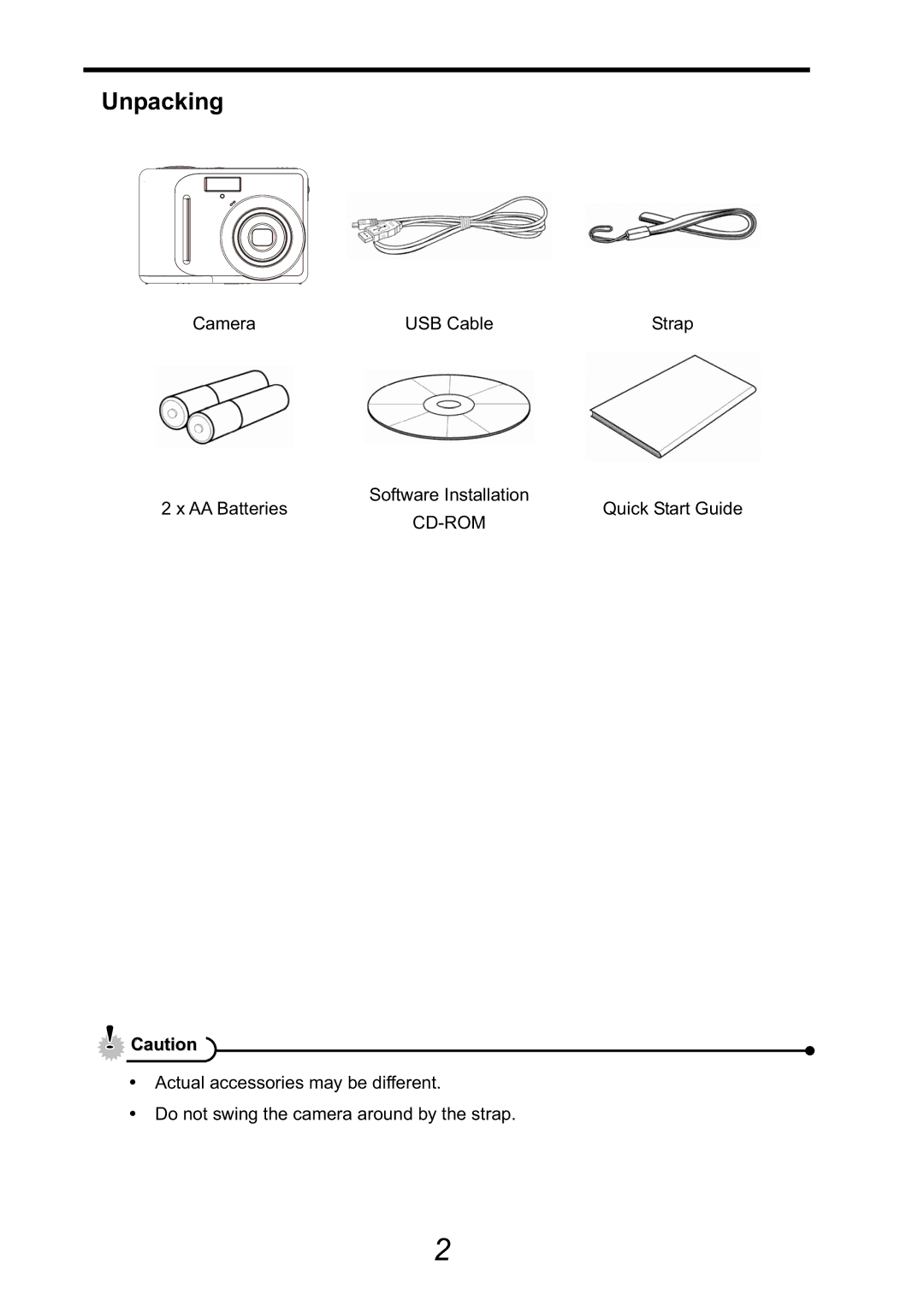 HP CA-340 manual Unpacking 