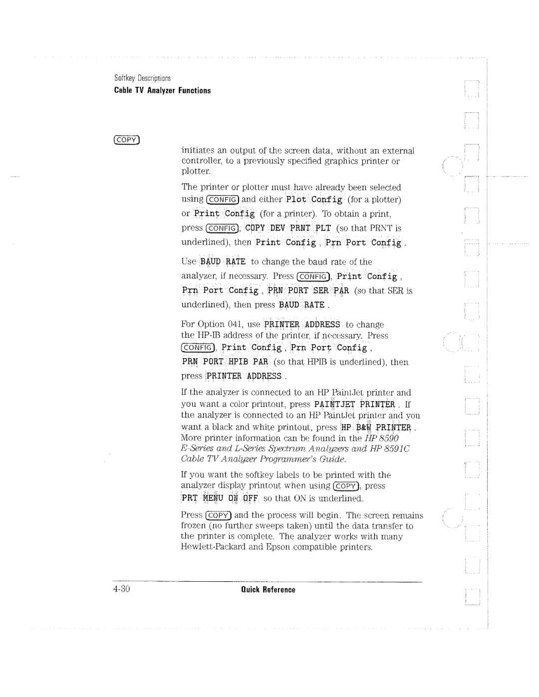 HP Cable Box 8591C manual 