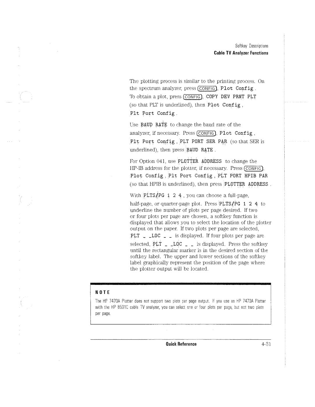 HP Cable Box 8591C manual 