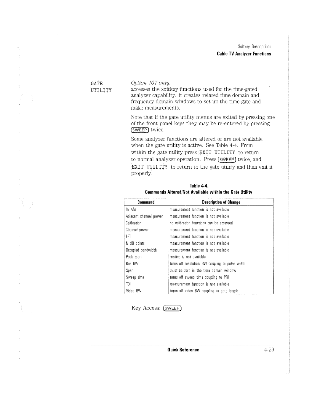 HP Cable Box 8591C manual 