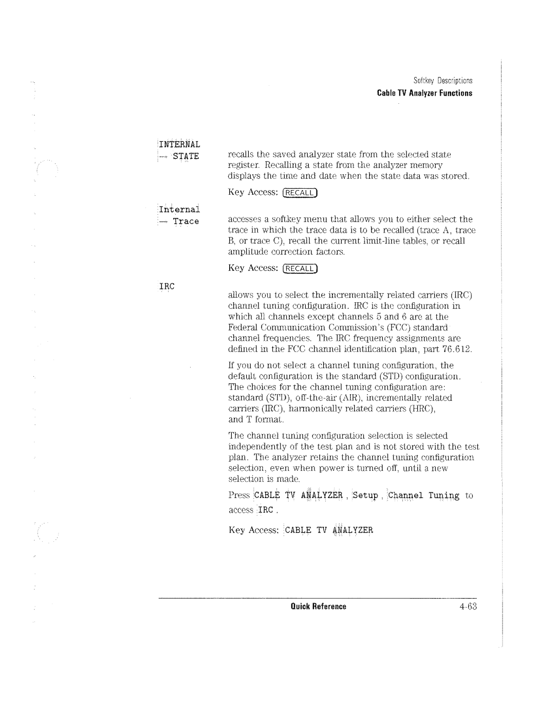 HP Cable Box 8591C manual 