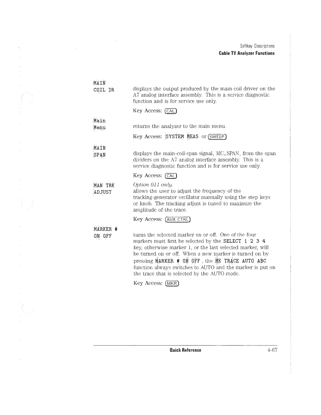 HP Cable Box 8591C manual 