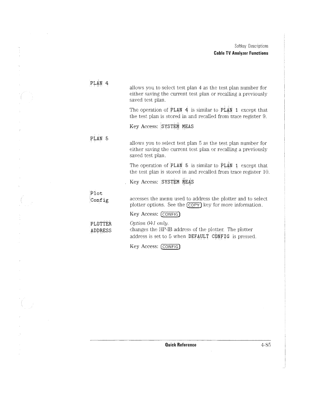 HP Cable Box 8591C manual 
