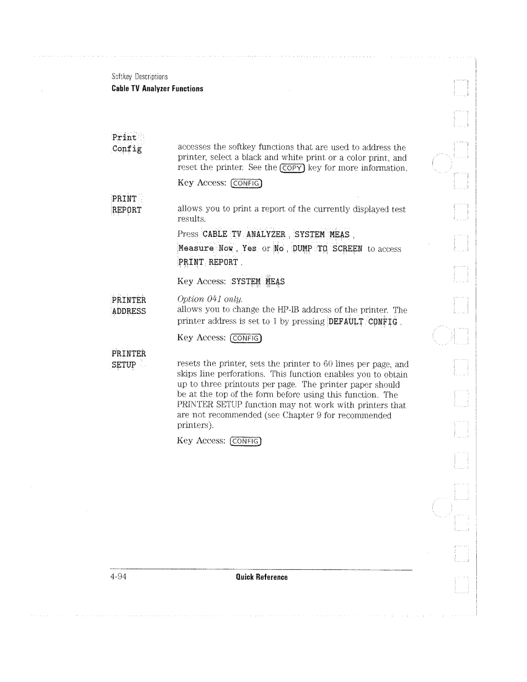 HP Cable Box 8591C manual 