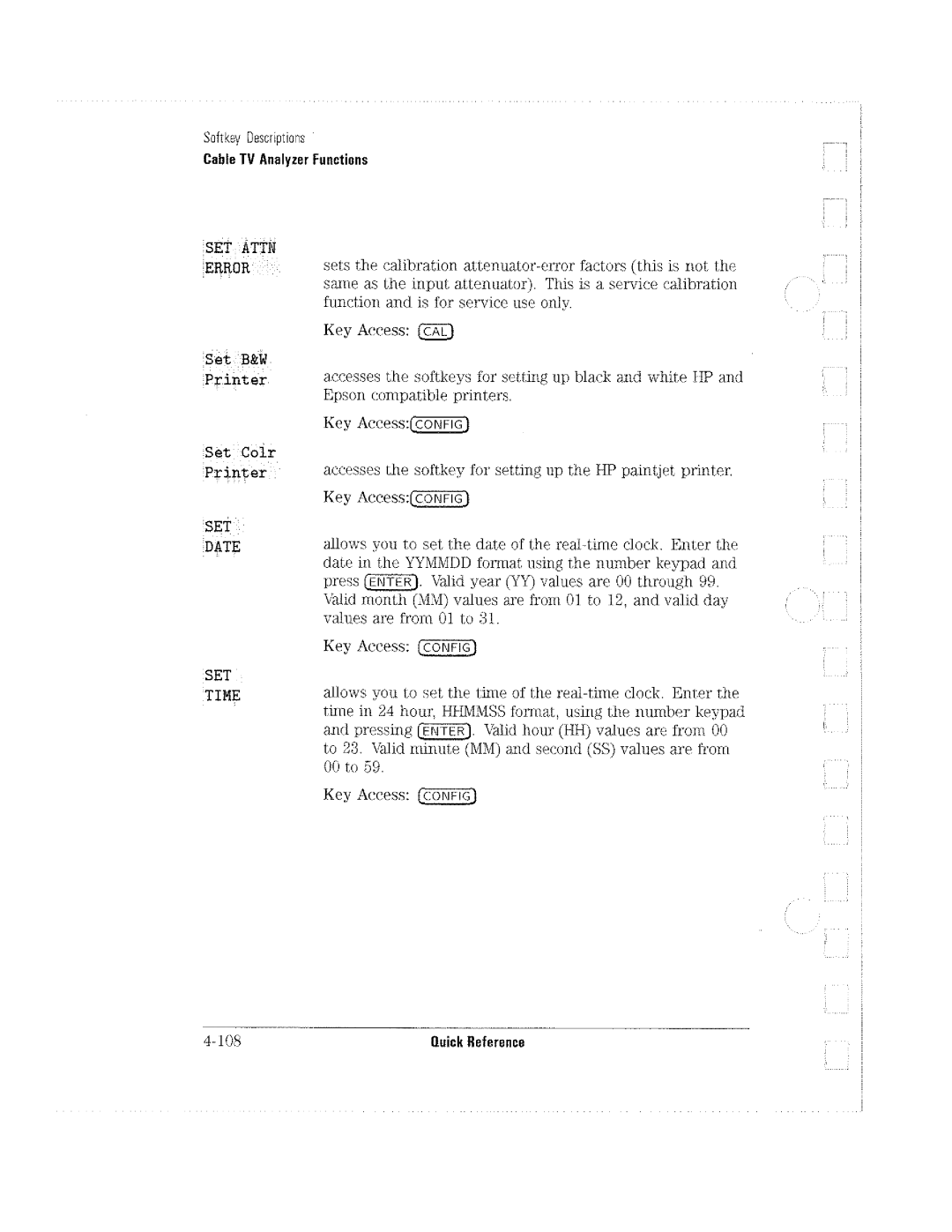 HP Cable Box 8591C manual 