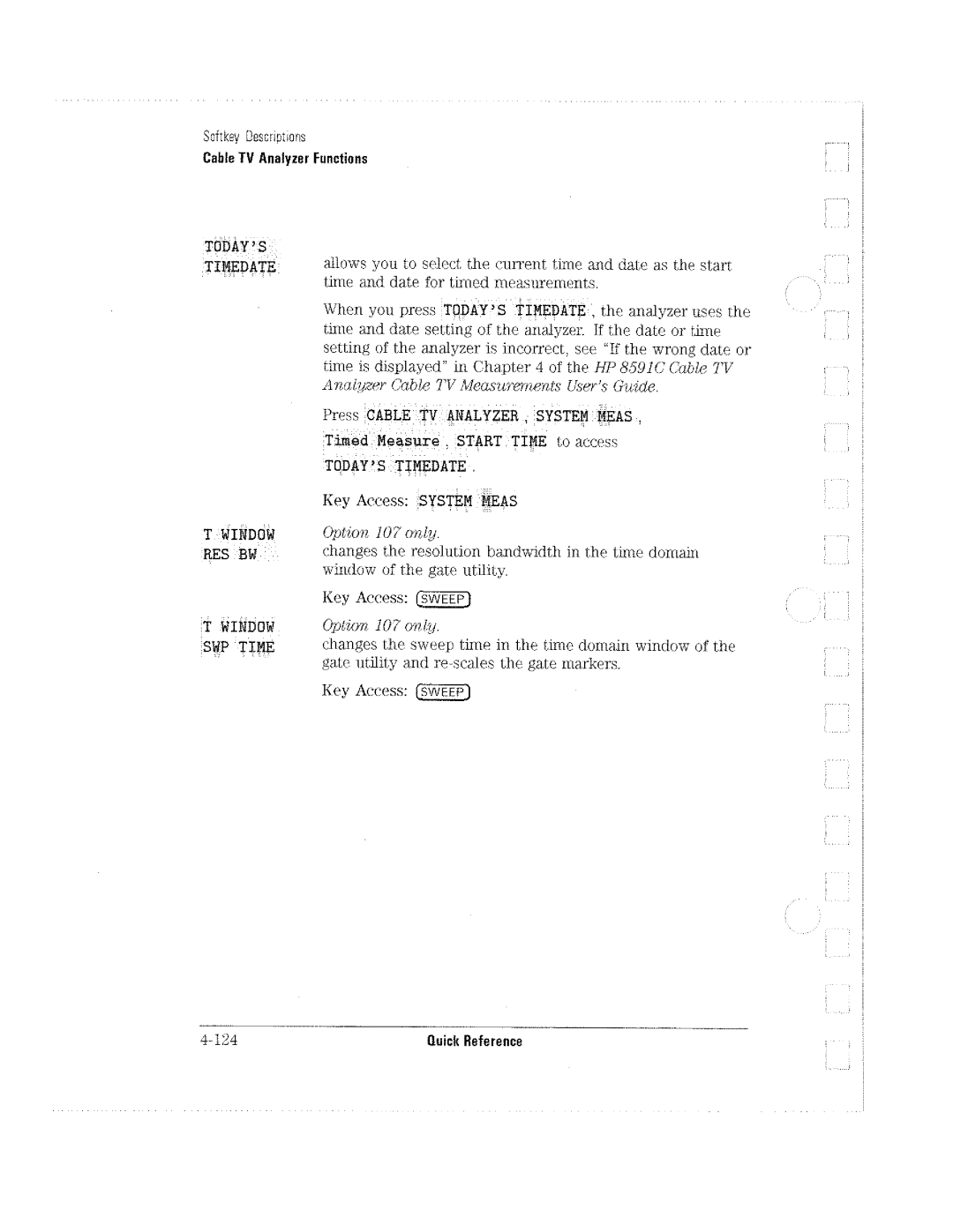 HP Cable Box 8591C manual 