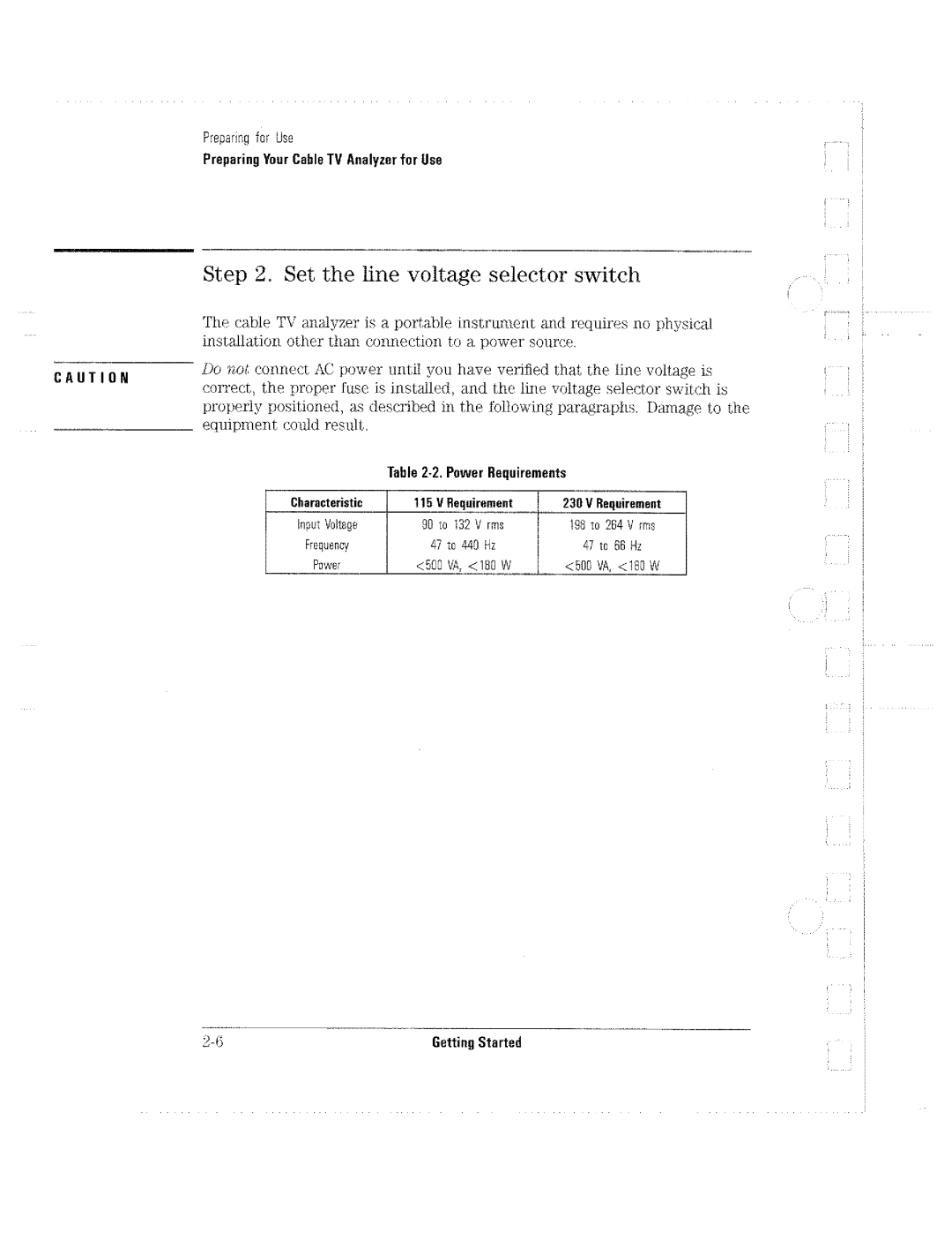 HP Cable Box 8591C manual 