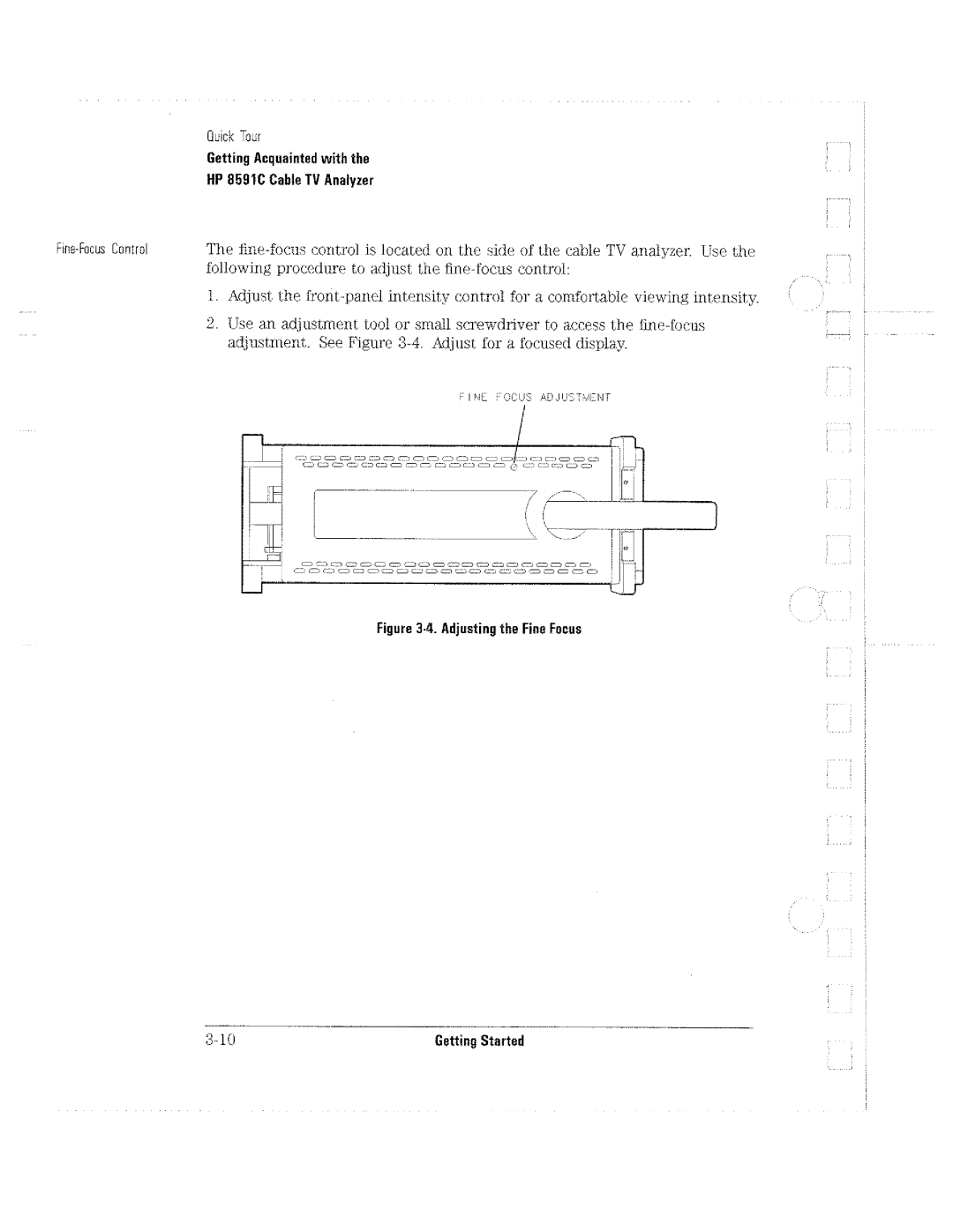 HP Cable Box 8591C manual 