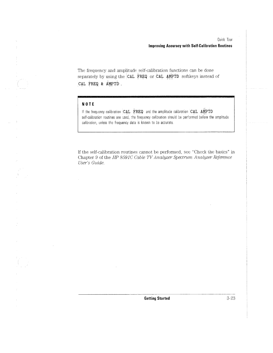 HP Cable Box 8591C manual 