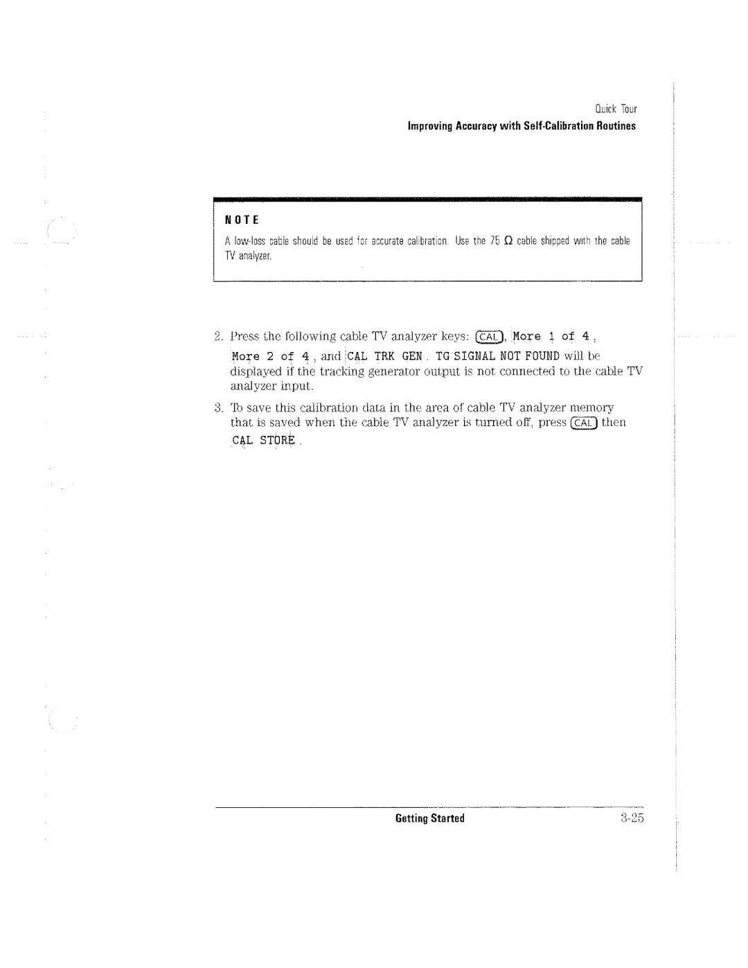 HP Cable Box 8591C manual 