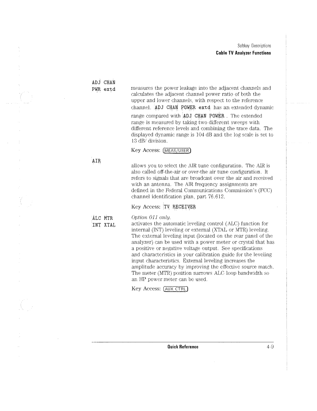 HP Cable Box 8591C manual 