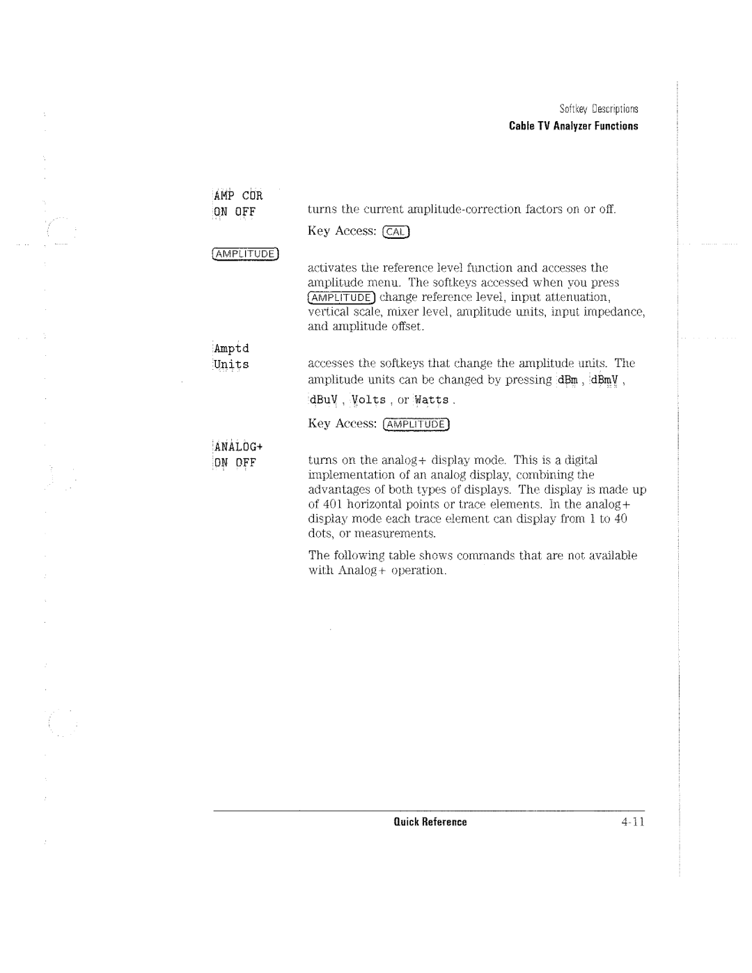HP Cable Box 8591C manual 