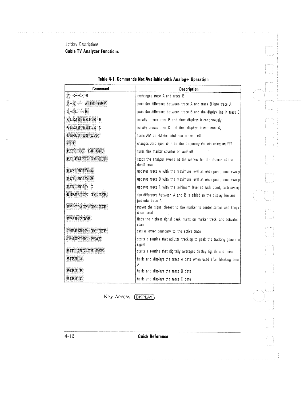 HP Cable Box 8591C manual 