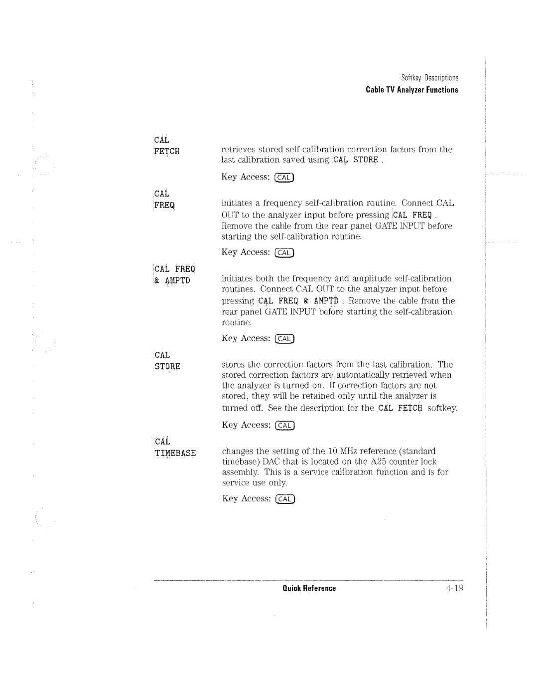 HP Cable Box 8591C manual 