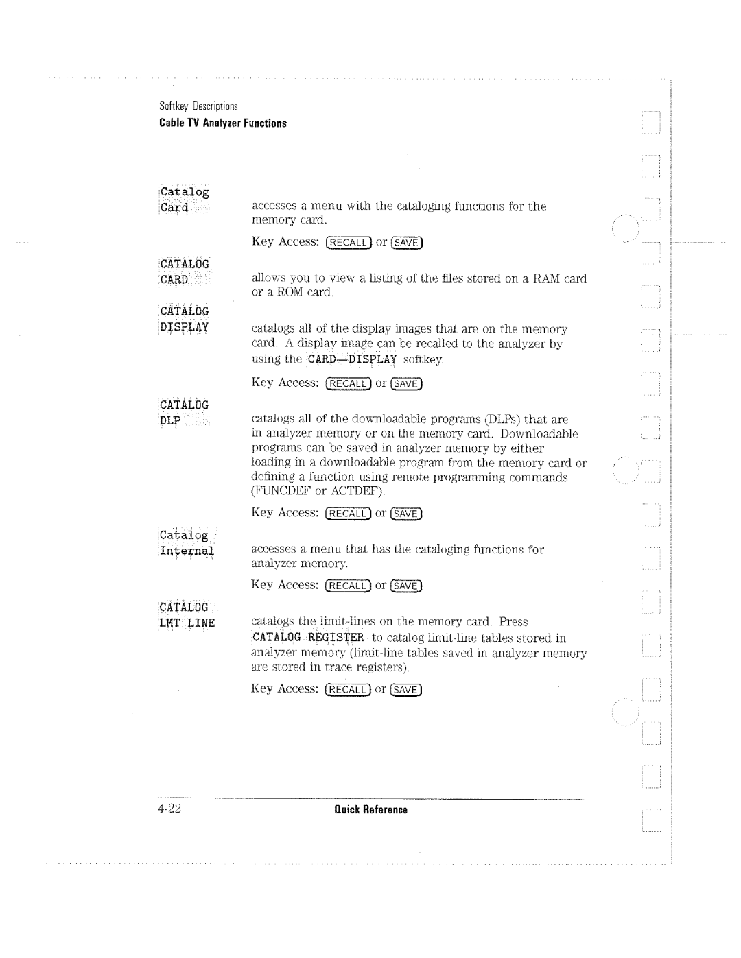 HP Cable Box 8591C manual 