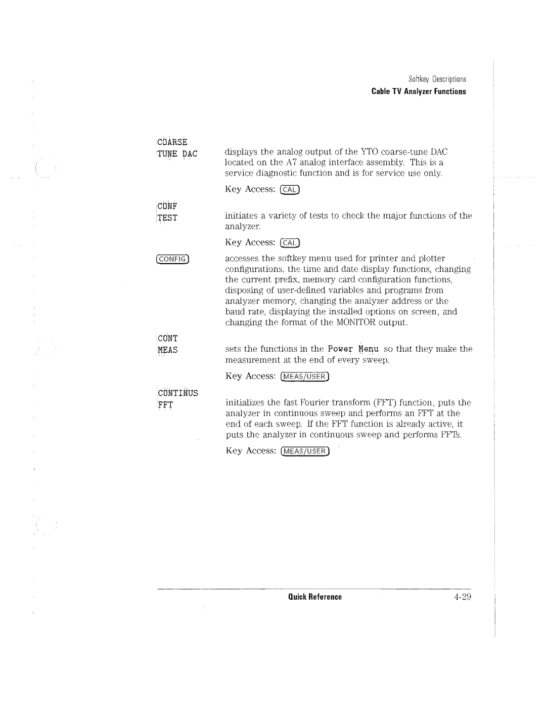 HP Cable Box 8591C manual 