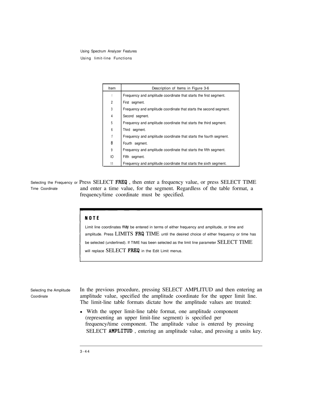 HP Cable Box 8591C manual Description of Items in Figure 