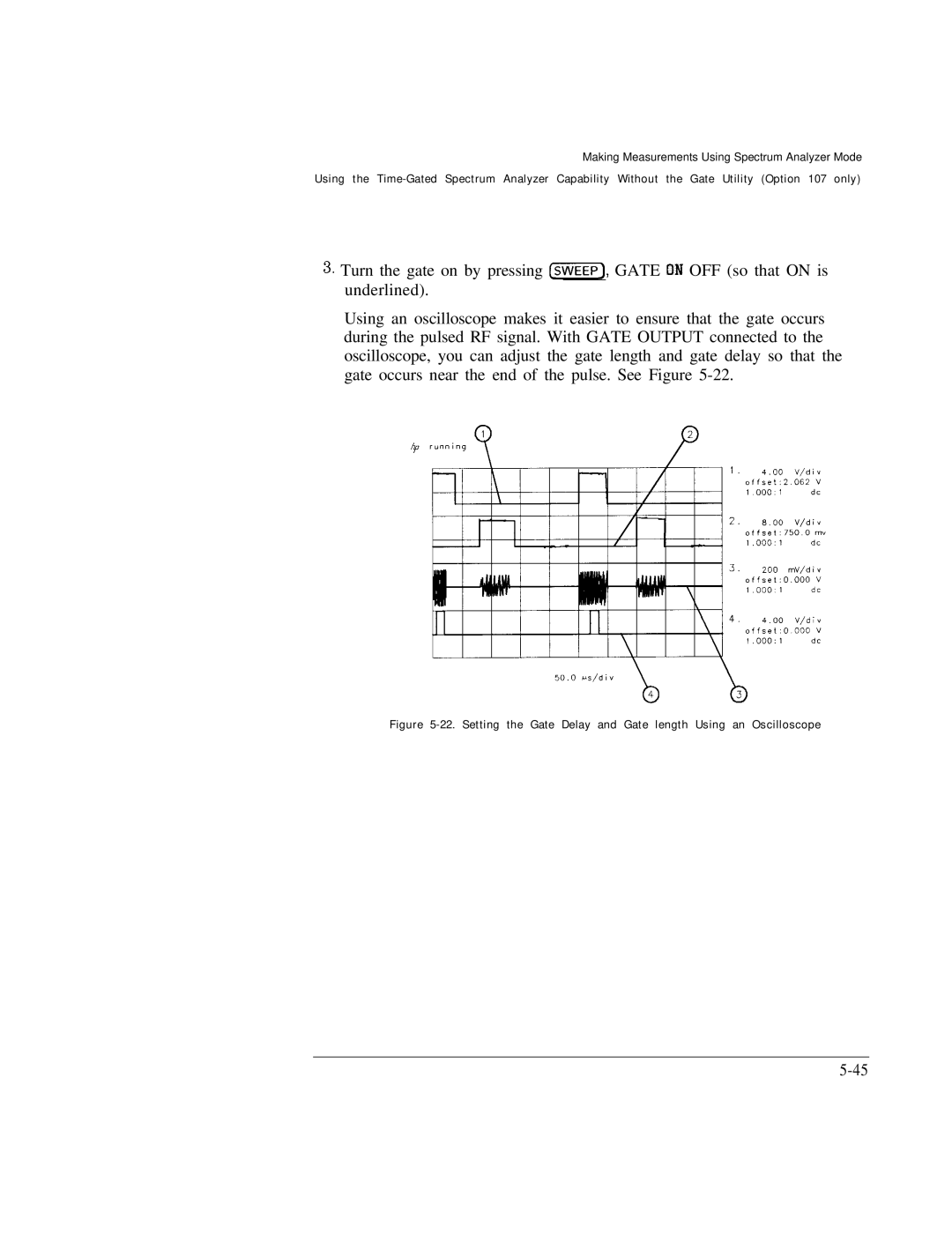 HP Cable Box 8591C manual Making Measurements Using Spectrum Analyzer Mode 