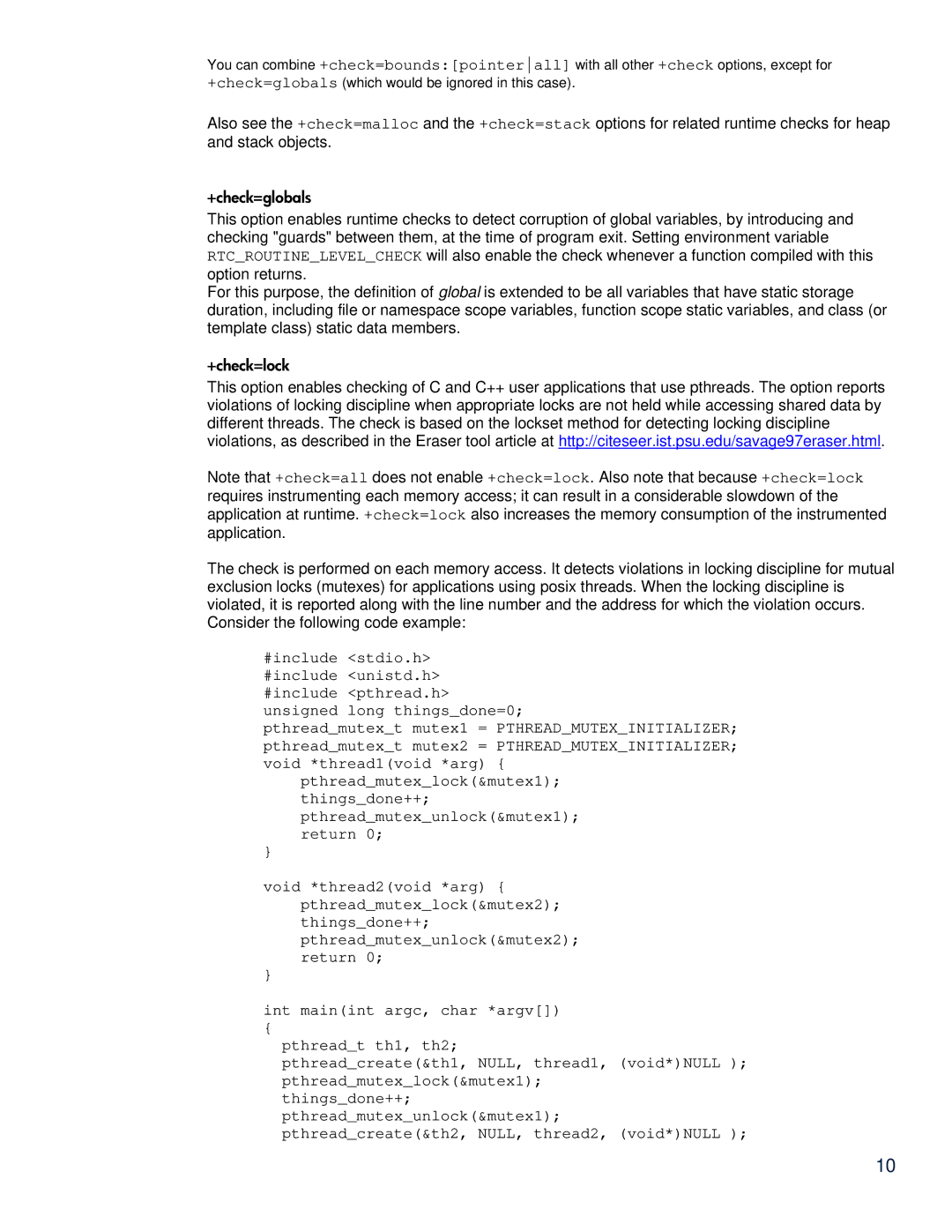 HP C/aC++ for PA-RISC Software manual 