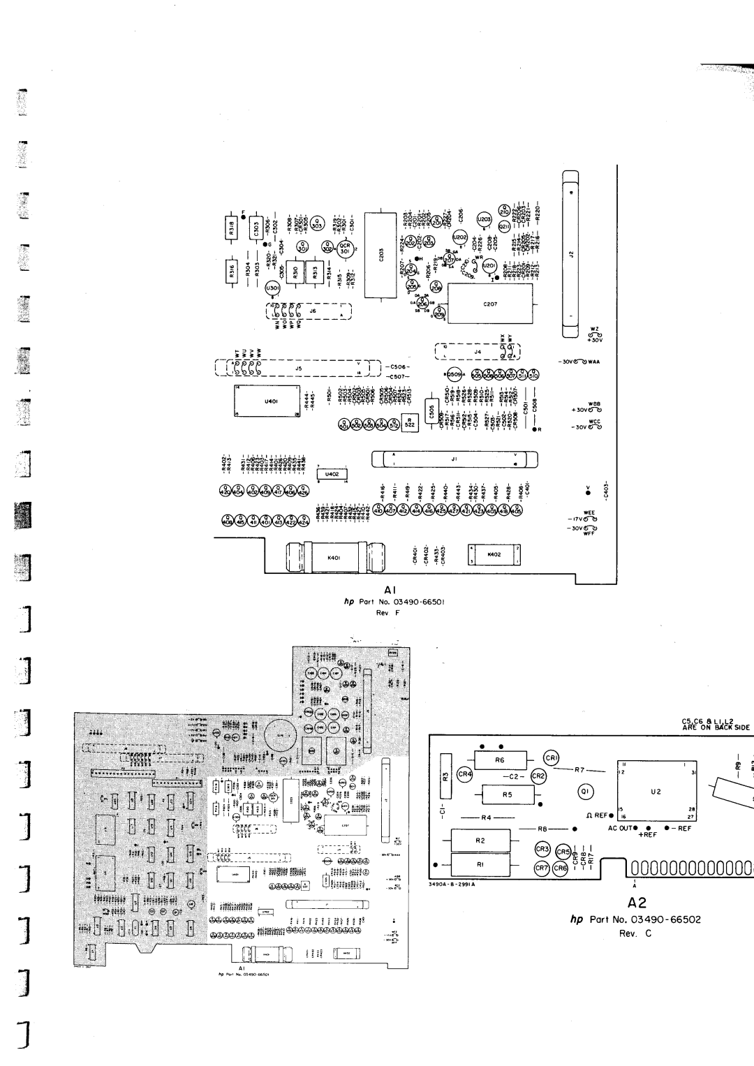 HP Car 3490A manual @ @@, Ll?Qxl c207c2or, 3ttr . n, ? 1 t 6 1 l 7 + T i + ?, $!9b-i- -.,1 