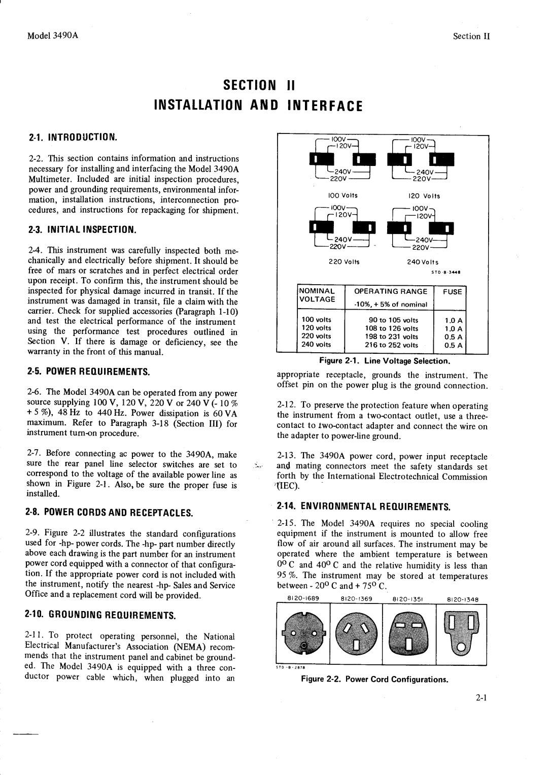 HP Car 3490A manual REc, NTR0DtCTloN 