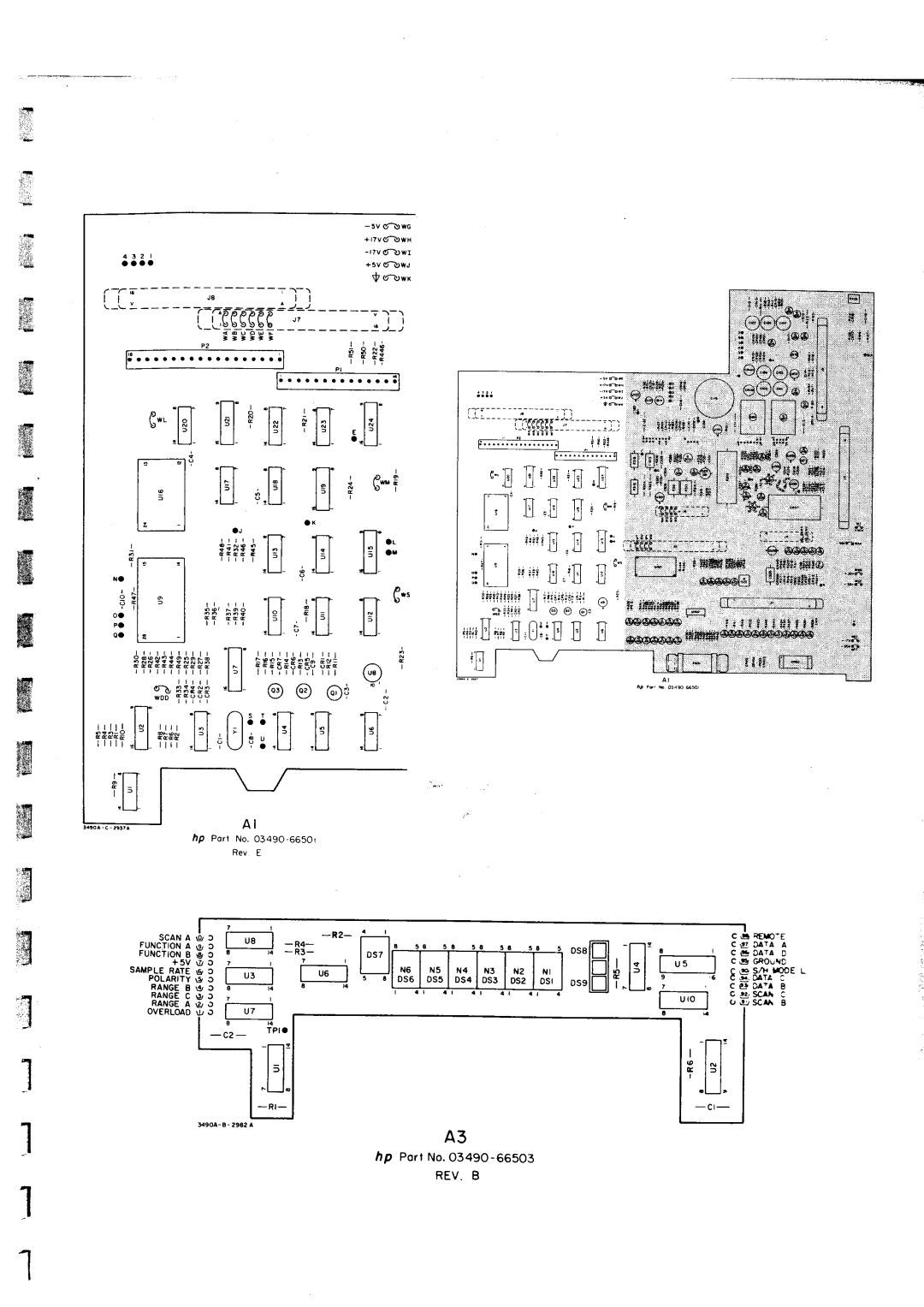 HP Car 3490A manual #lsriieo,e*l, Eff#ri, Iub s!!h, I l, Rev, B 