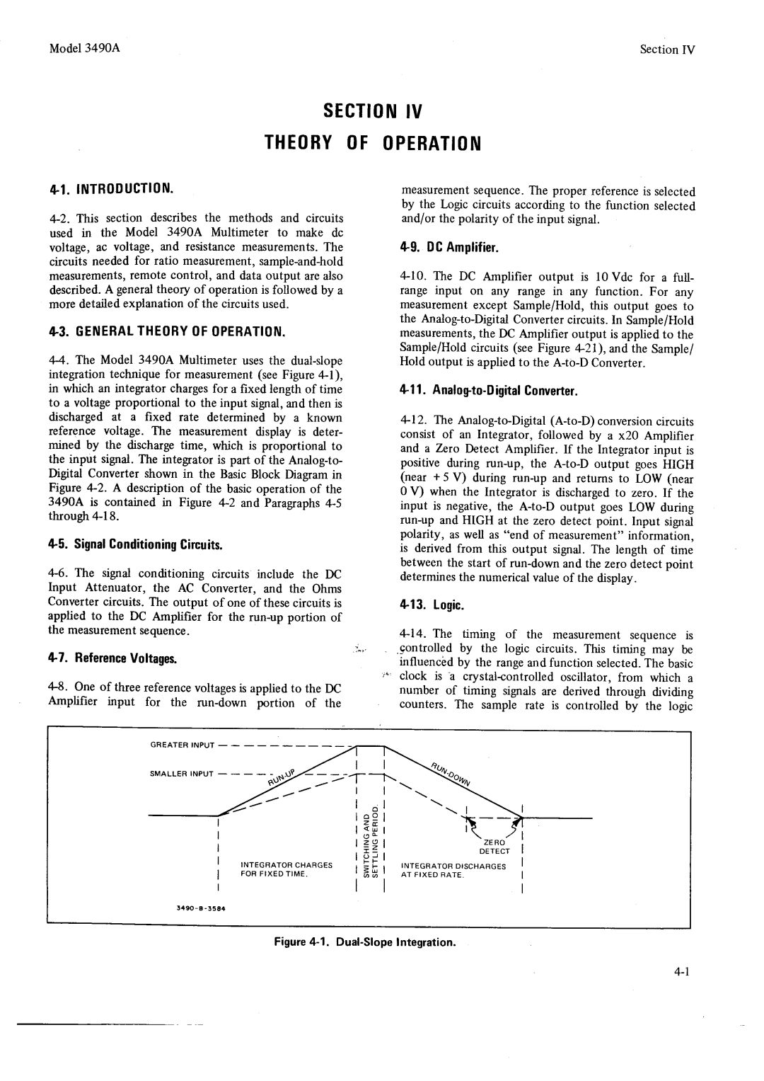 HP Car 3490A manual ßüy, 4I . Intboduction, +3 . Generaltheoryofoperation 