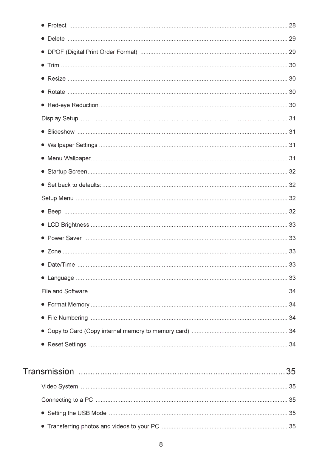 HP CC-330 manual Transmission 