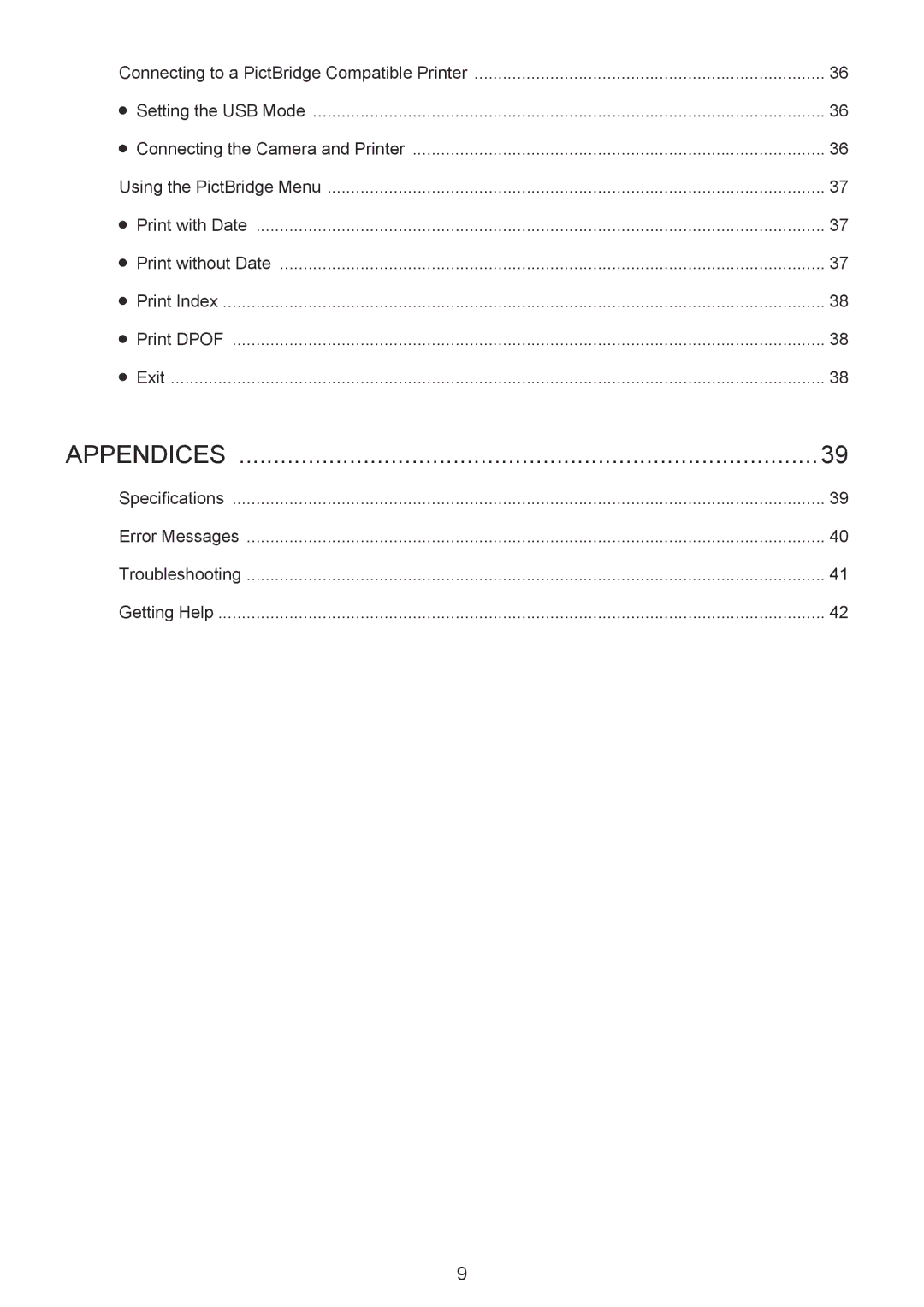 HP CC-330 manual Connecting to a PictBridge Compatible Printer 