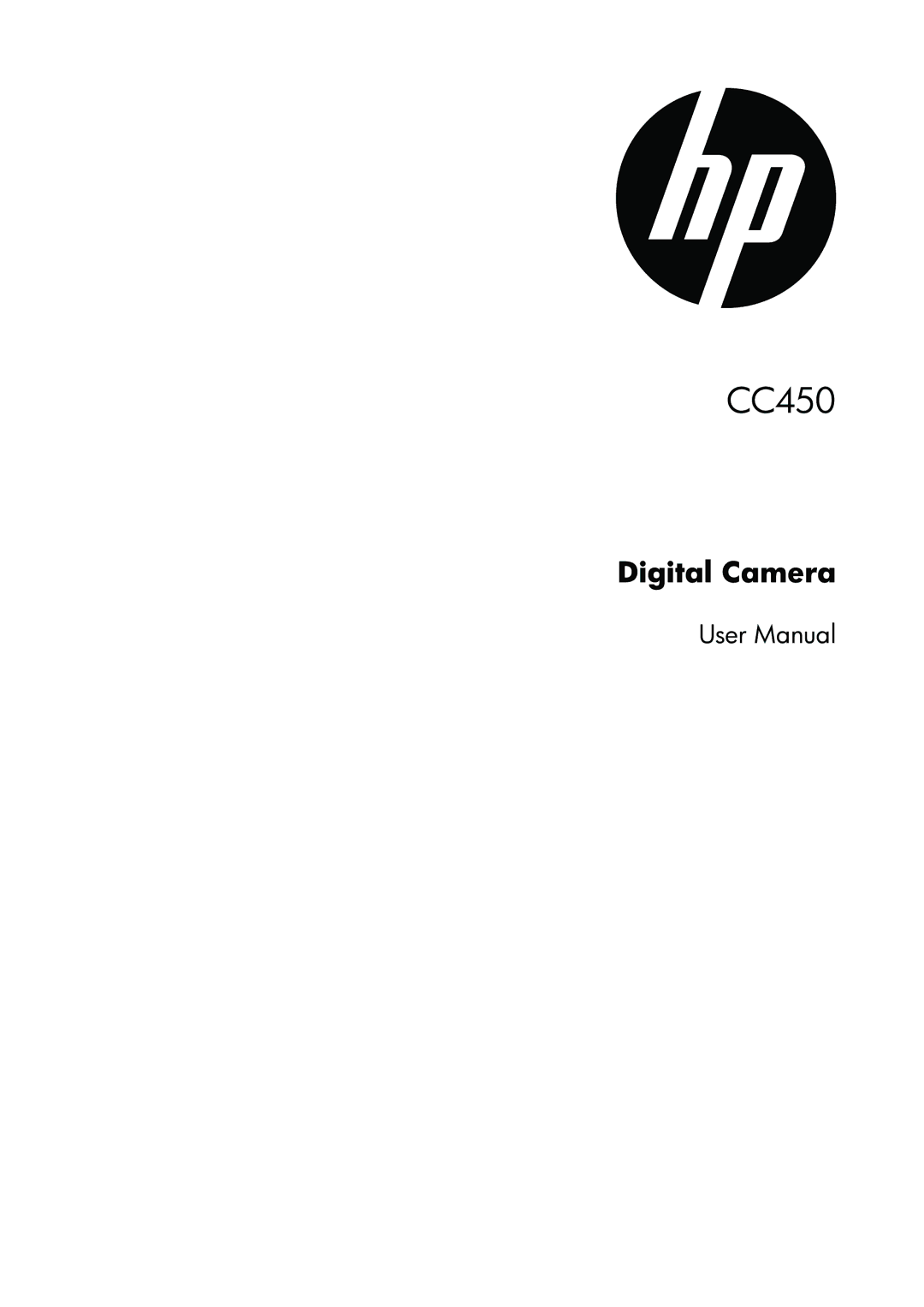 HP CC-450 manual CC450 