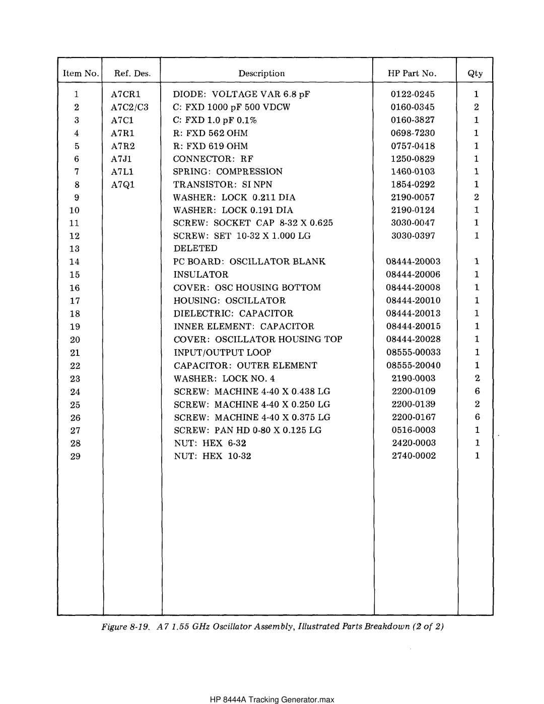 HP Child Tracker 8444A manual HP 8444A Tracking Generator.max 