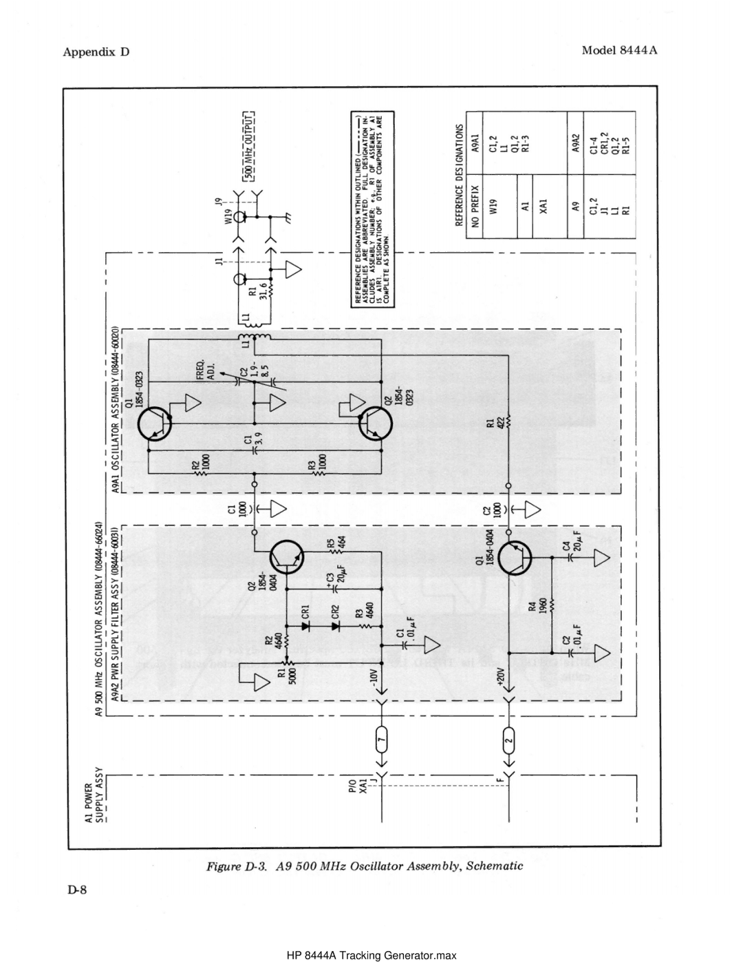 HP Child Tracker 8444A manual HP 8444A Tracking Generator.max 