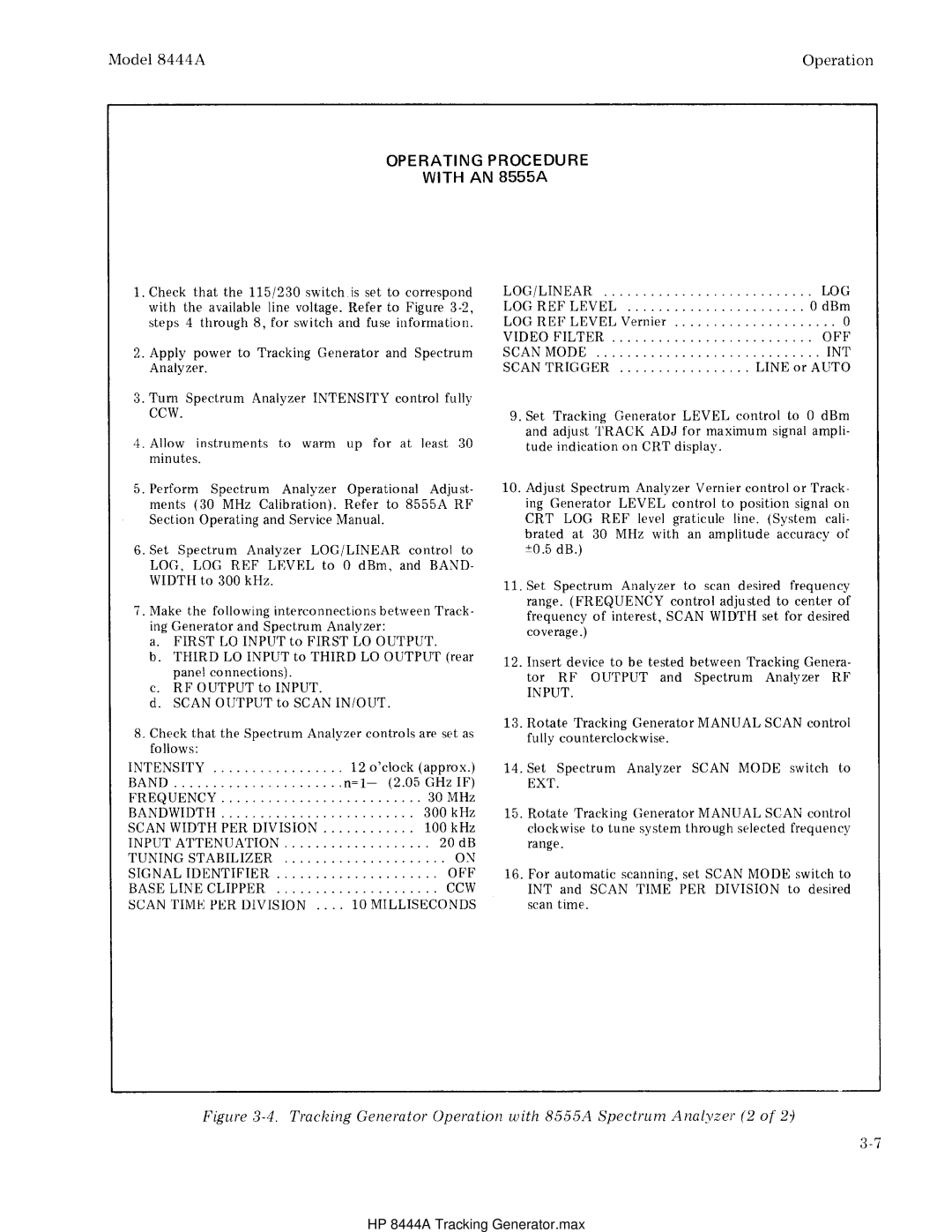 HP Child Tracker 8444A manual HP 8444A Tracking Generator.max 