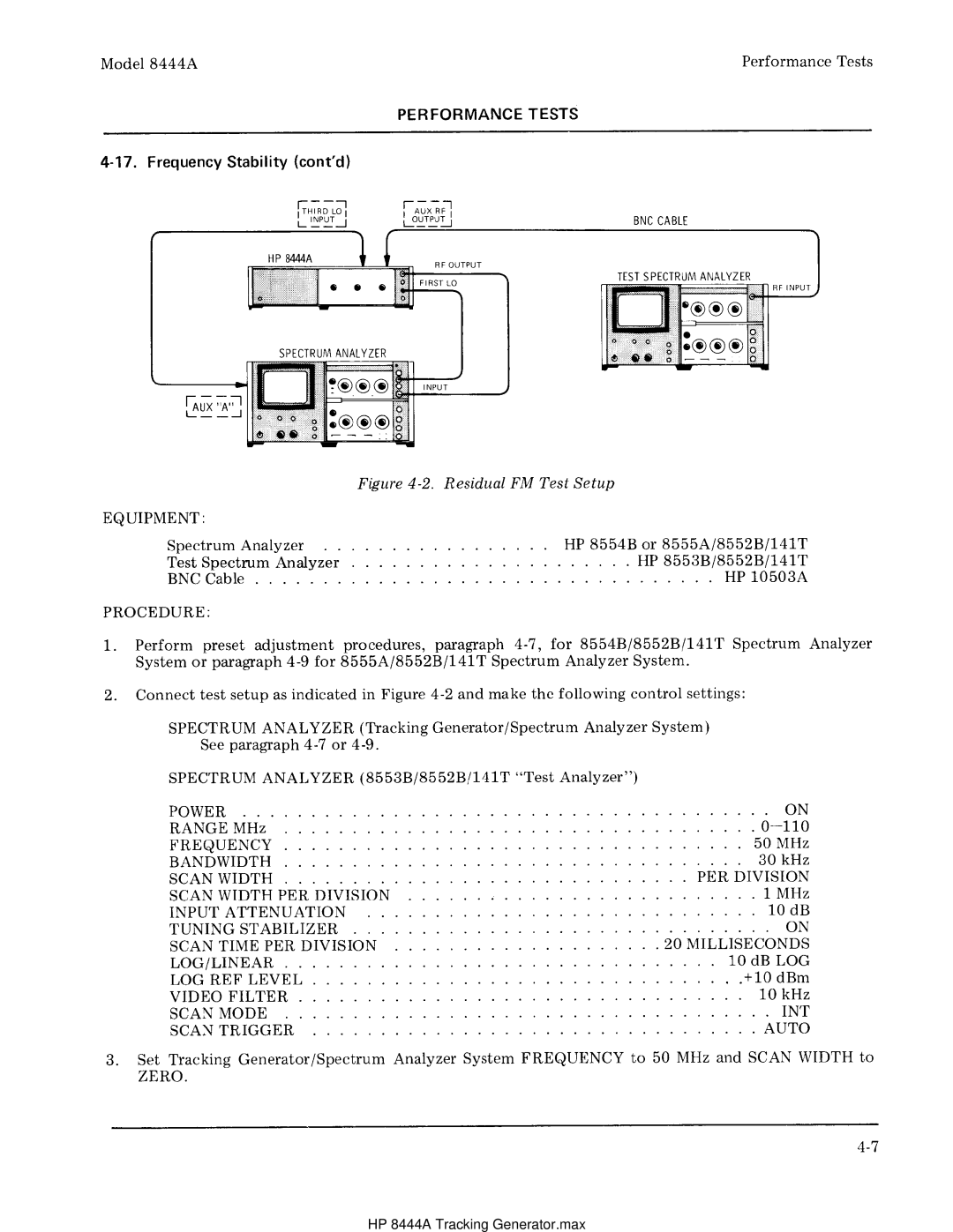 HP Child Tracker 8444A manual HP 8444A Tracking Generator.max 