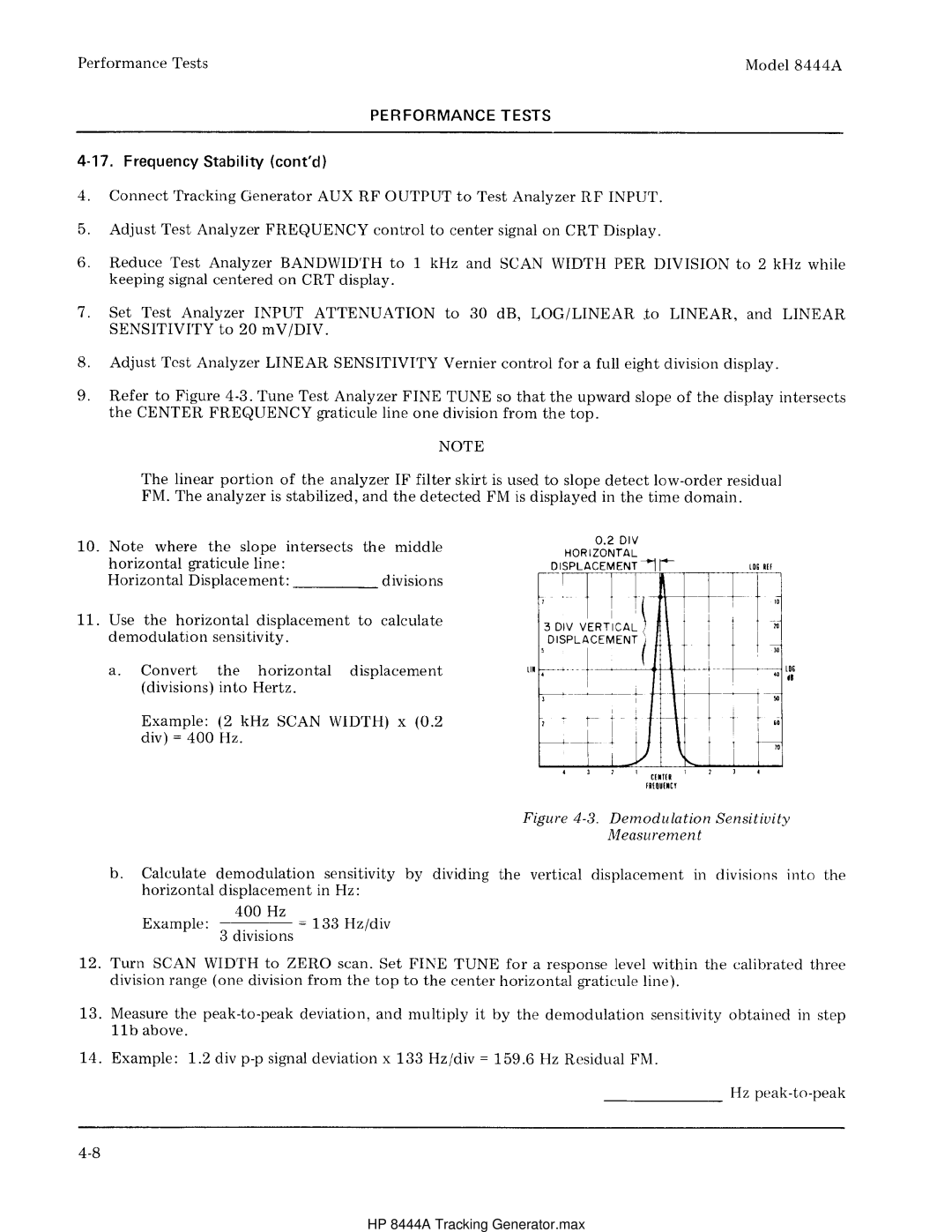 HP Child Tracker 8444A manual HP 8444A Tracking Generator.max 