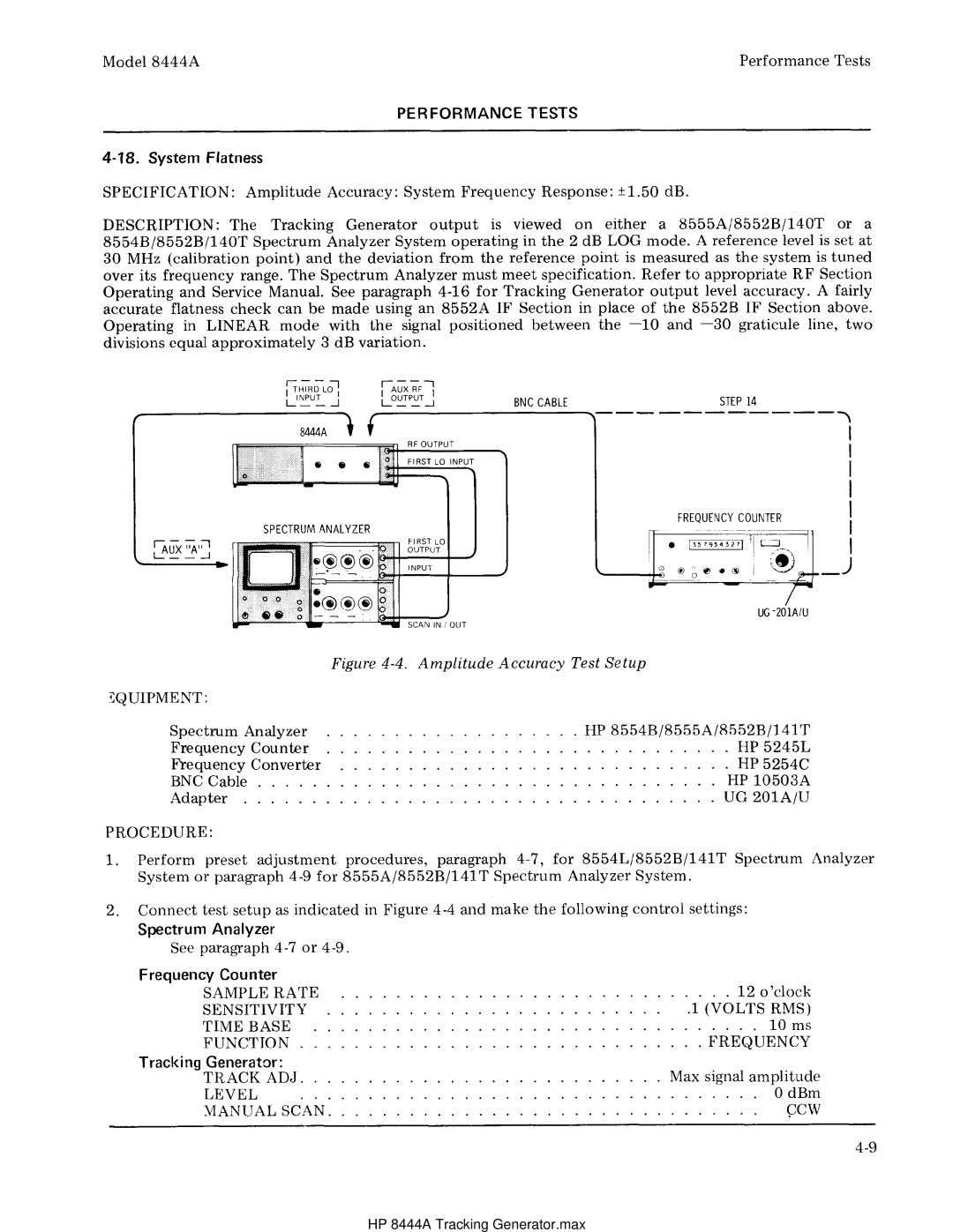 HP Child Tracker 8444A manual HP 8444A Tracking Generator.max 