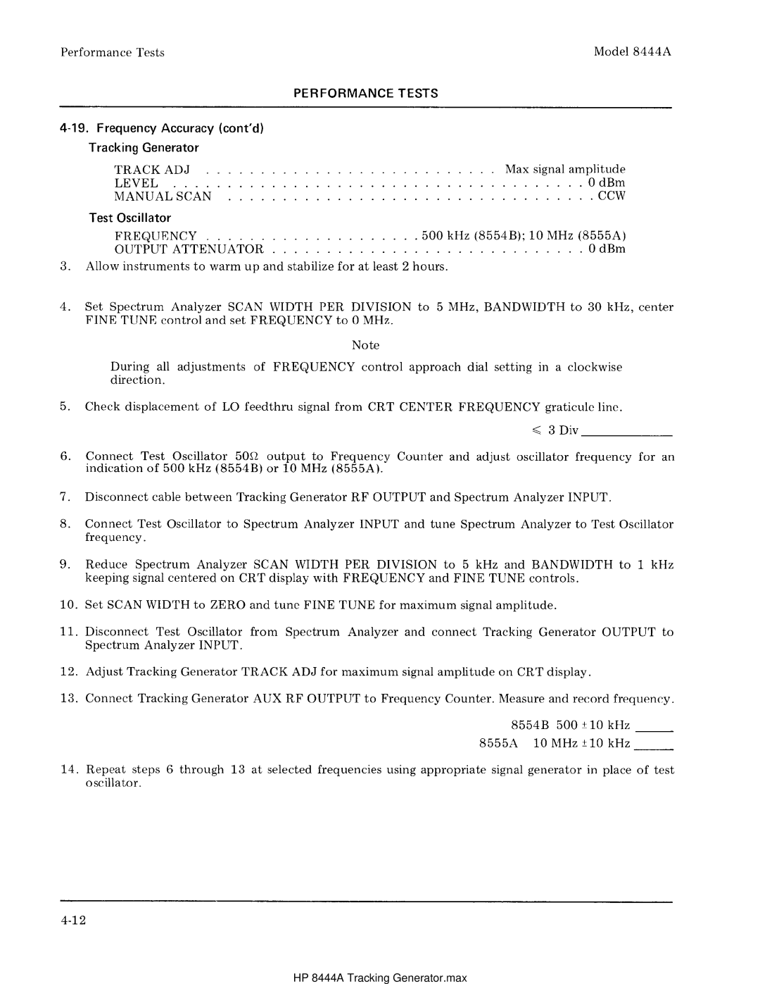 HP Child Tracker 8444A manual HP 8444A Tracking Generator.max 