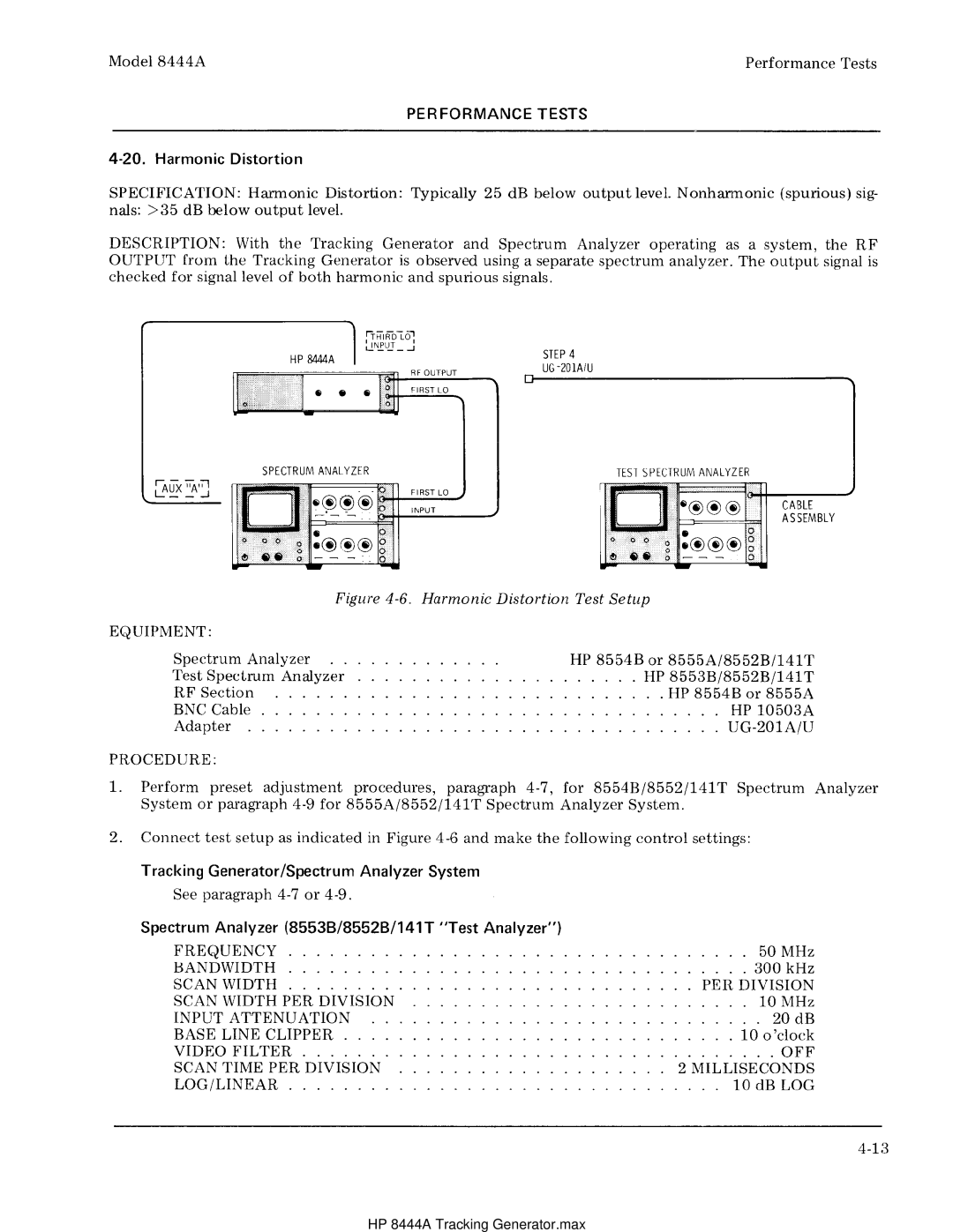 HP Child Tracker 8444A manual HP 8444A Tracking Generator.max 