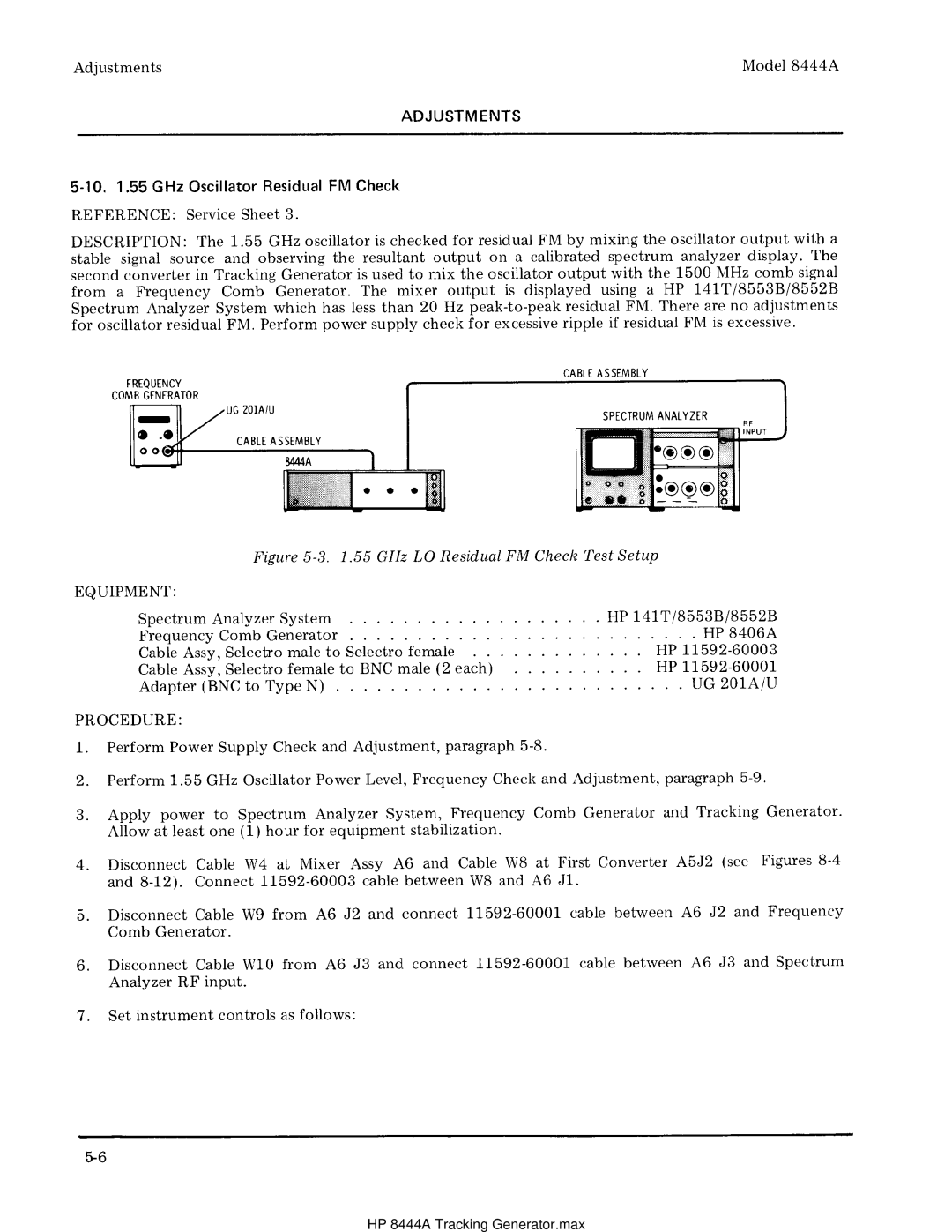 HP Child Tracker 8444A manual HP 8444A Tracking Generator.max 