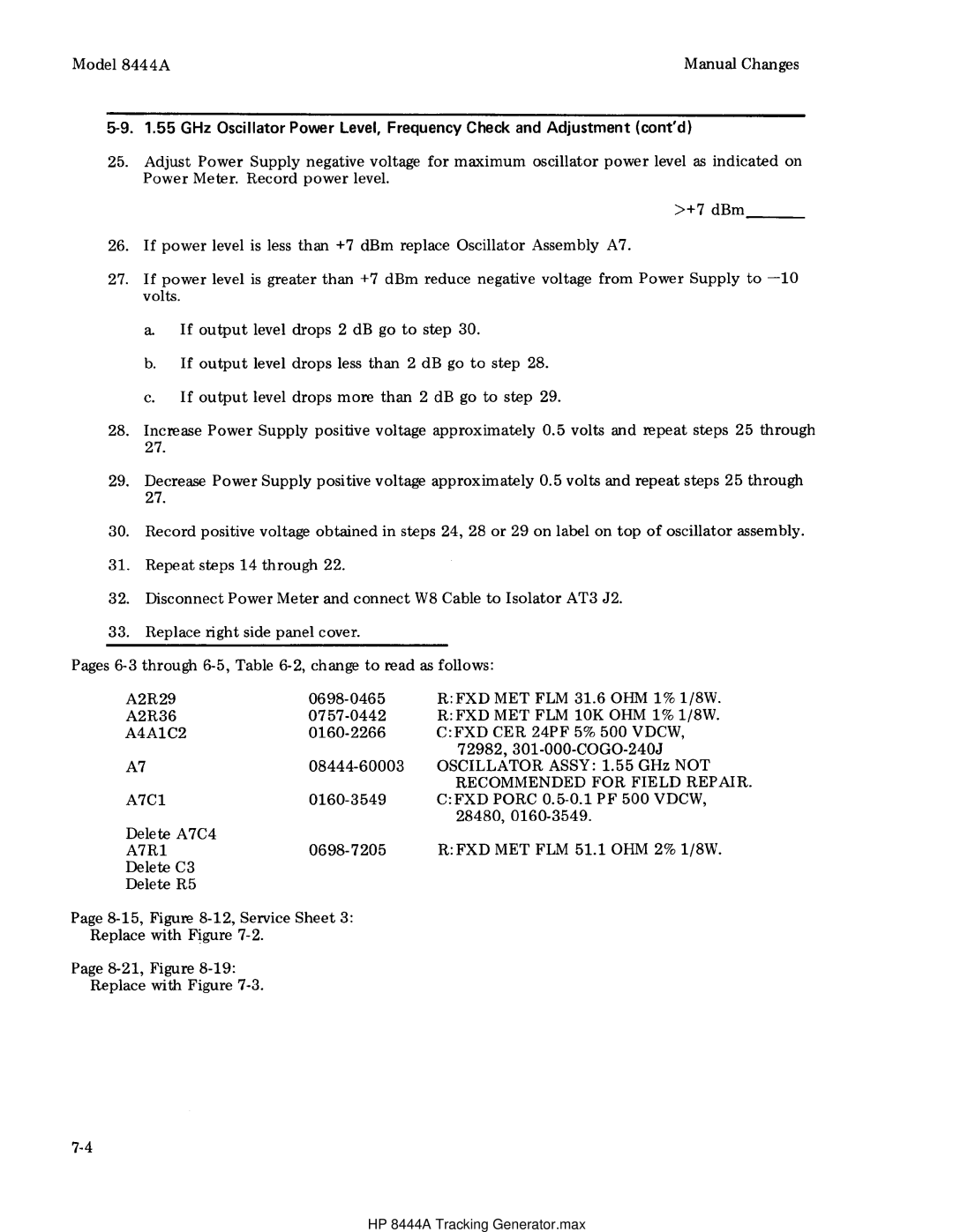 HP Child Tracker 8444A manual HP 8444A Tracking Generator.max 