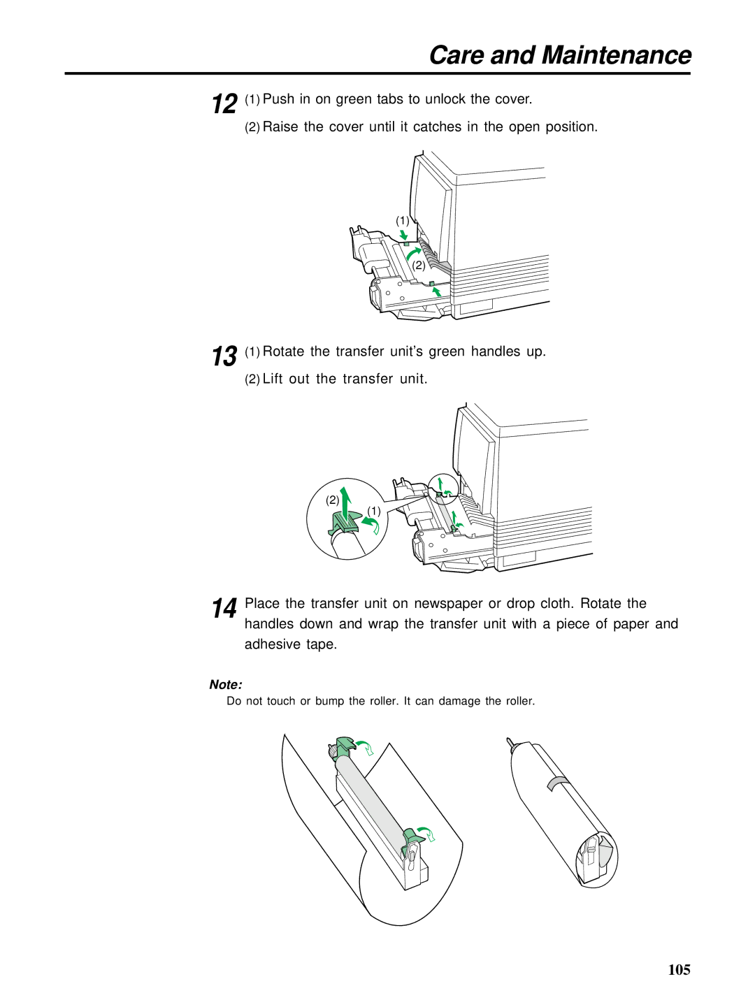 HP Ci 1100 manual 105 