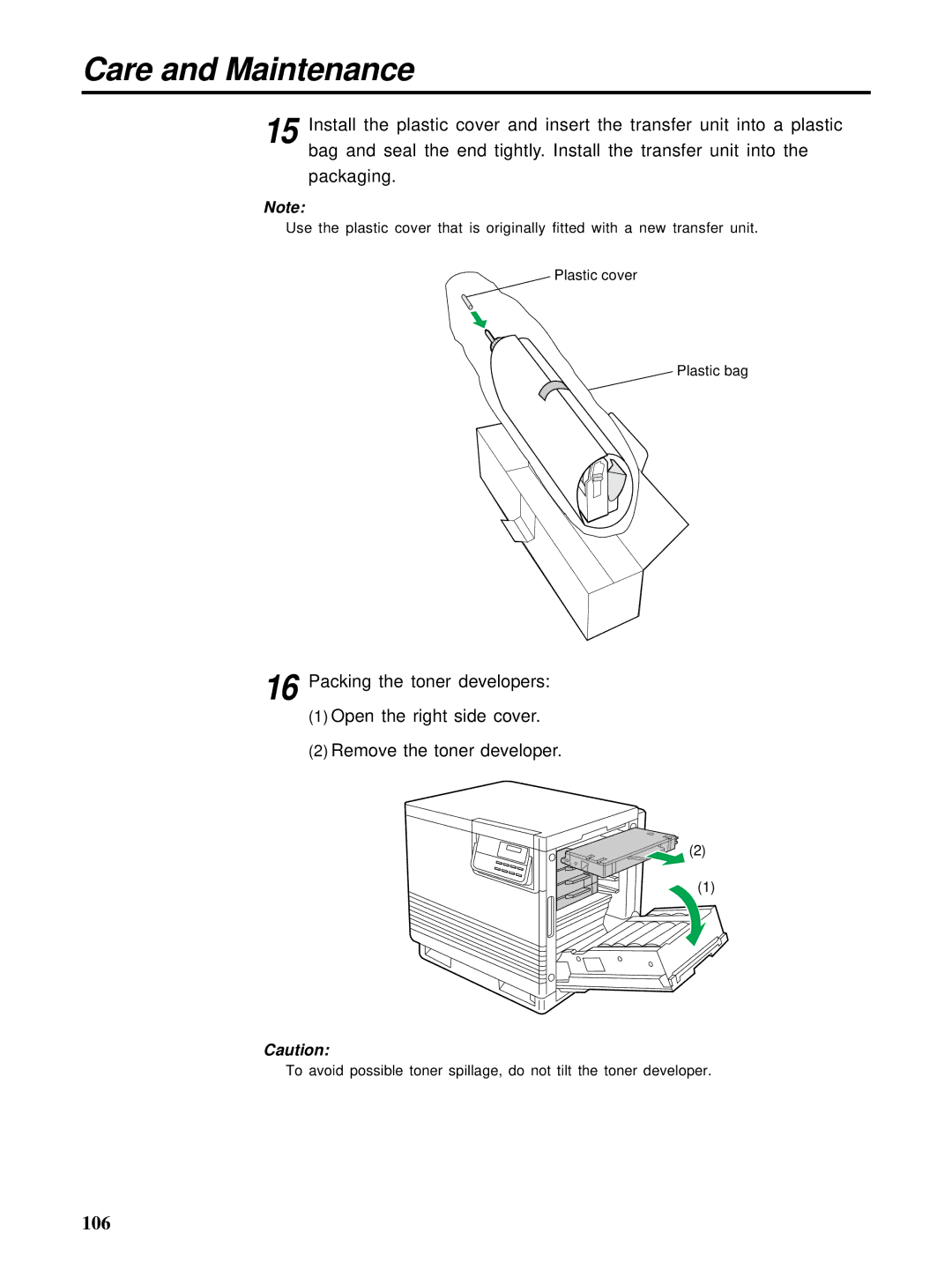 HP Ci 1100 manual 106 