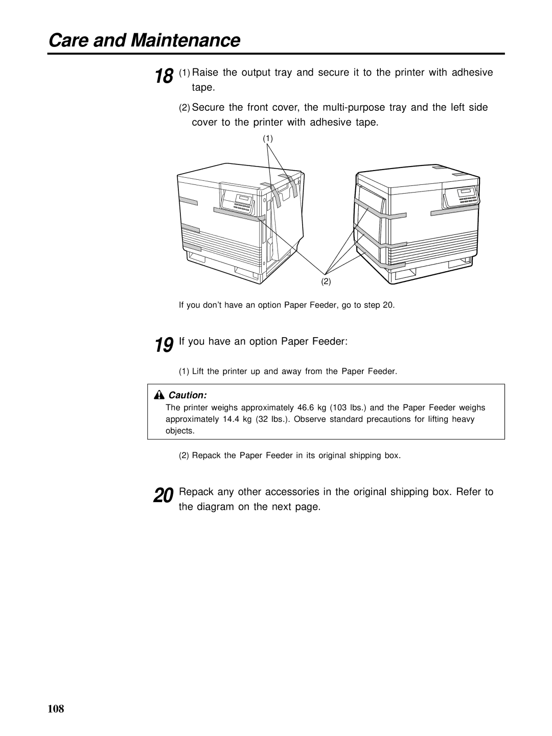 HP Ci 1100 manual 108 