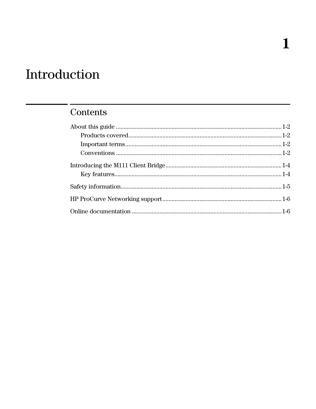 HP Client Bridge M111 manual Introduction 